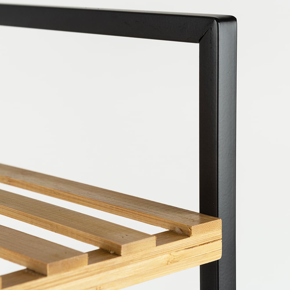 Estanter&iacute;a de madera de bamb&uacute; Niza 38x32x70cm