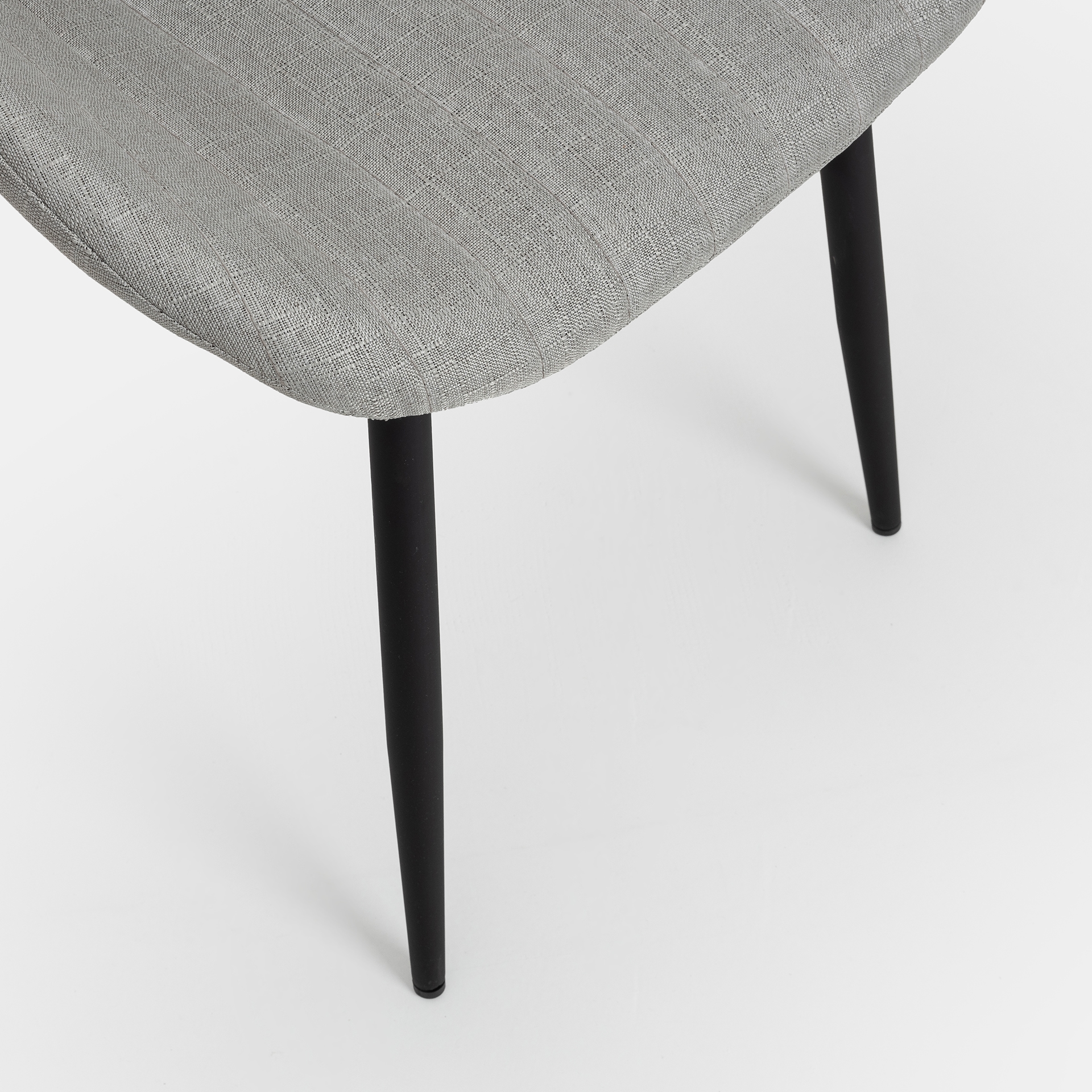 Silla de comedor gris Lydia 54x50x86cm Clau&Chloe