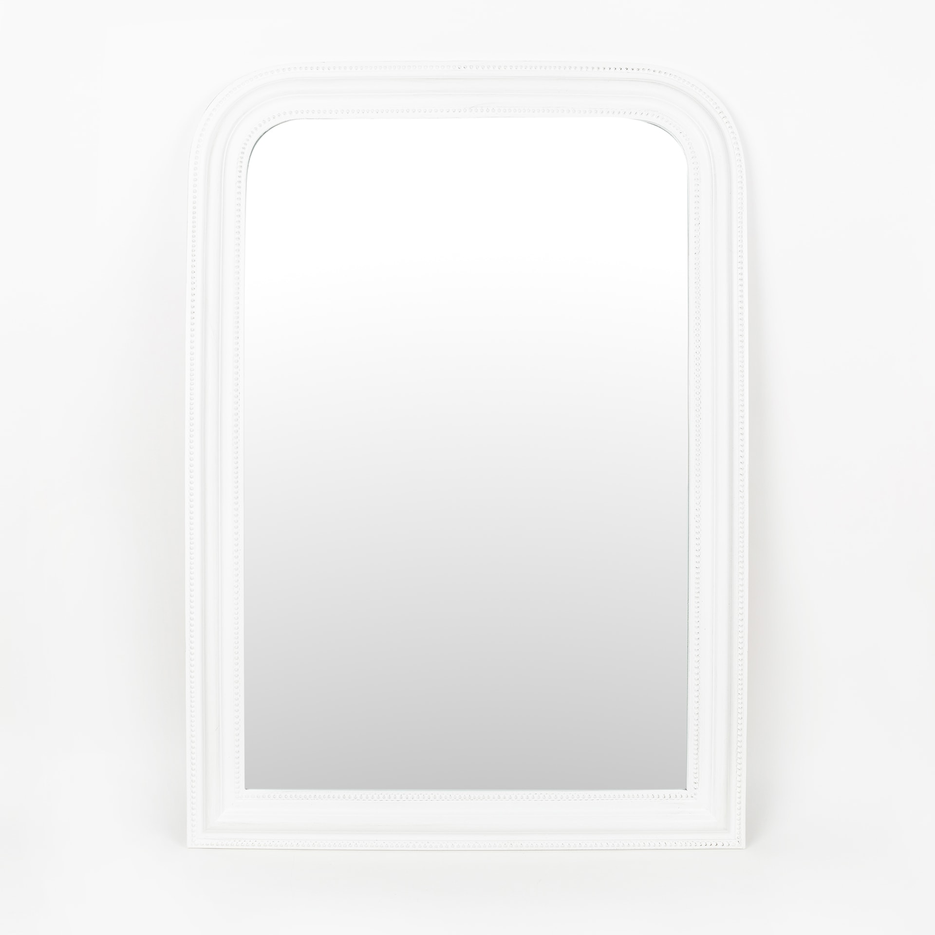 Espejo de pared blanco 74x104cm