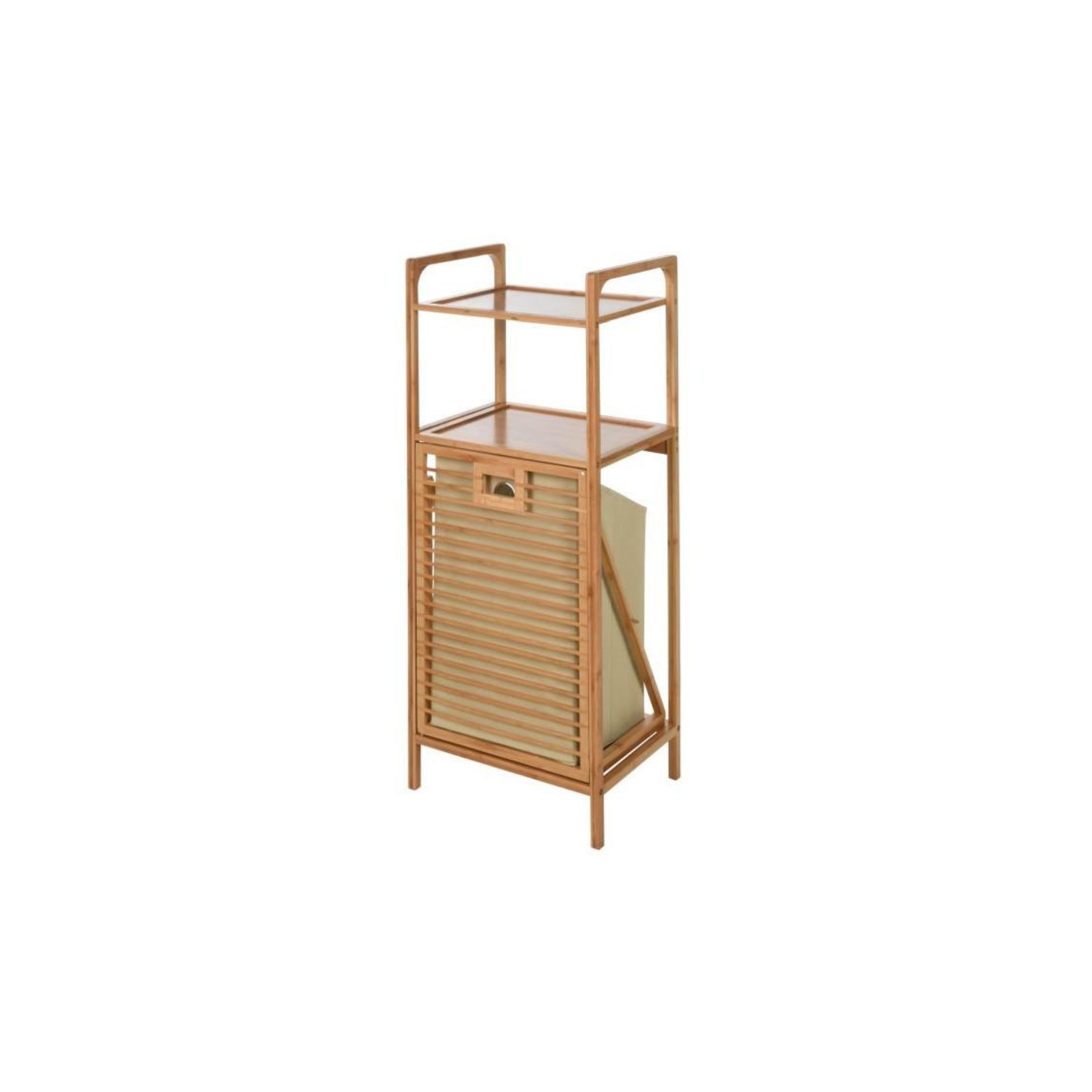 Mueble de baño de bambú 40x30x95cm