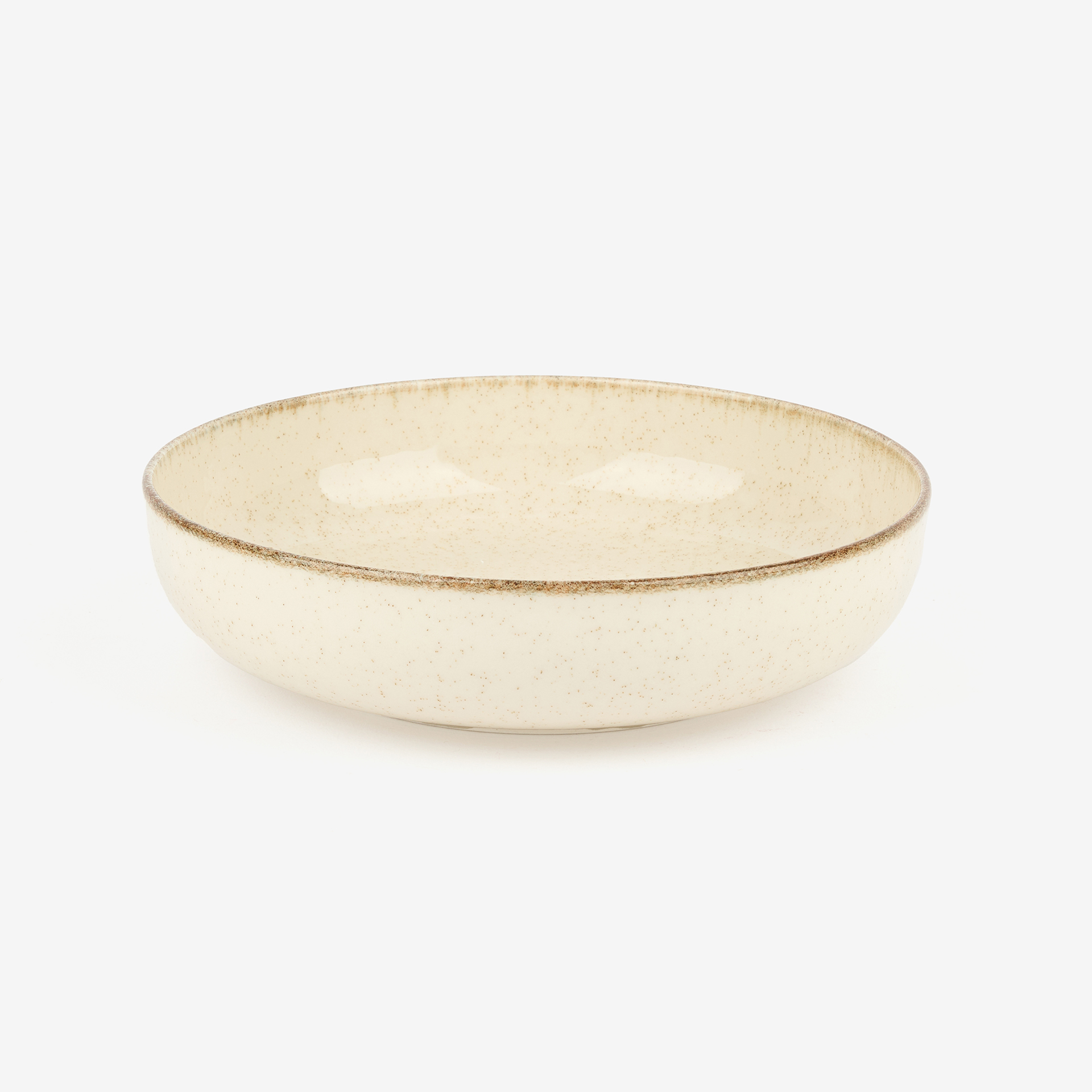 Plato hondo de porcelana marfil Olite &Oslash;19cm