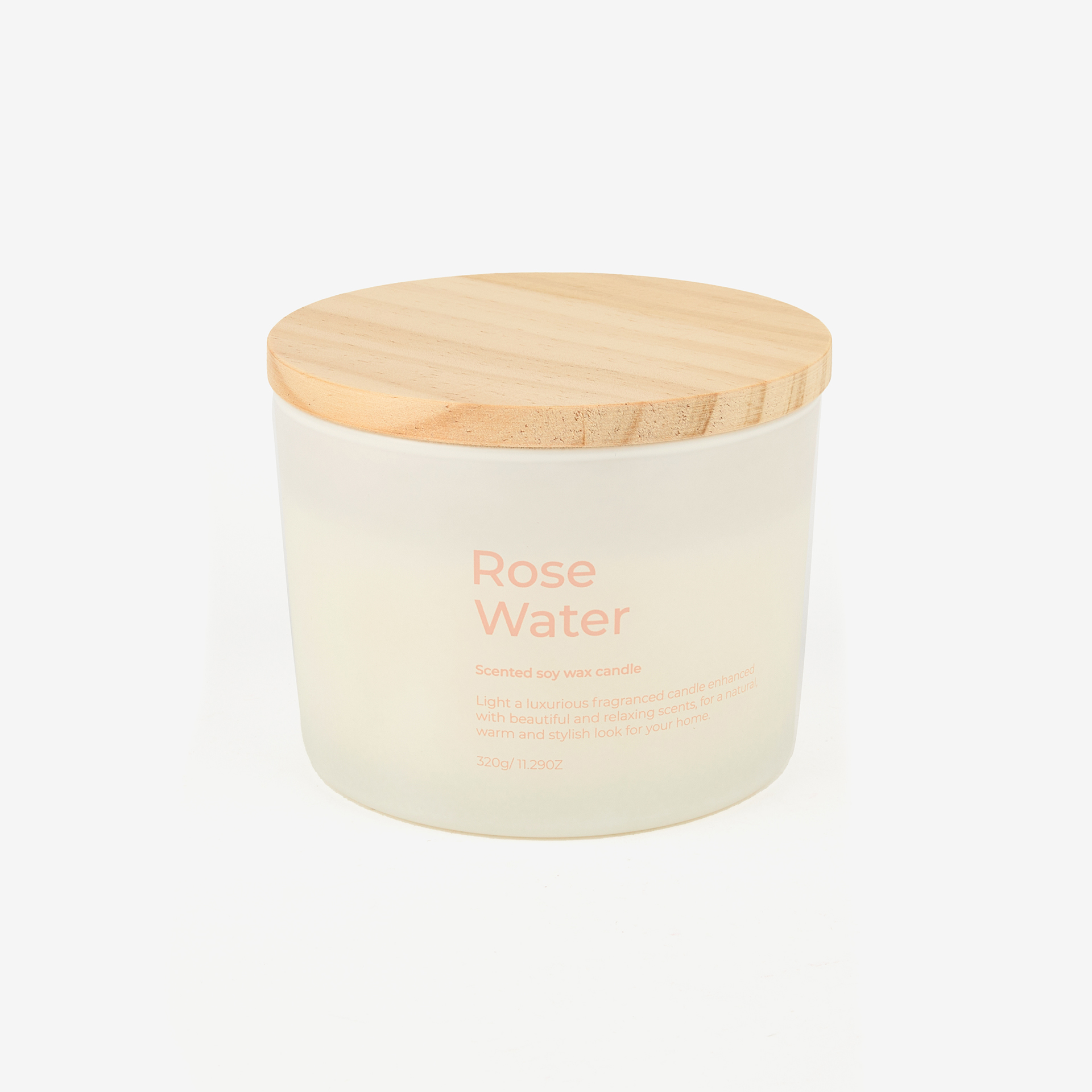 Vela aromática Rose Water 290g Ø11x9cm