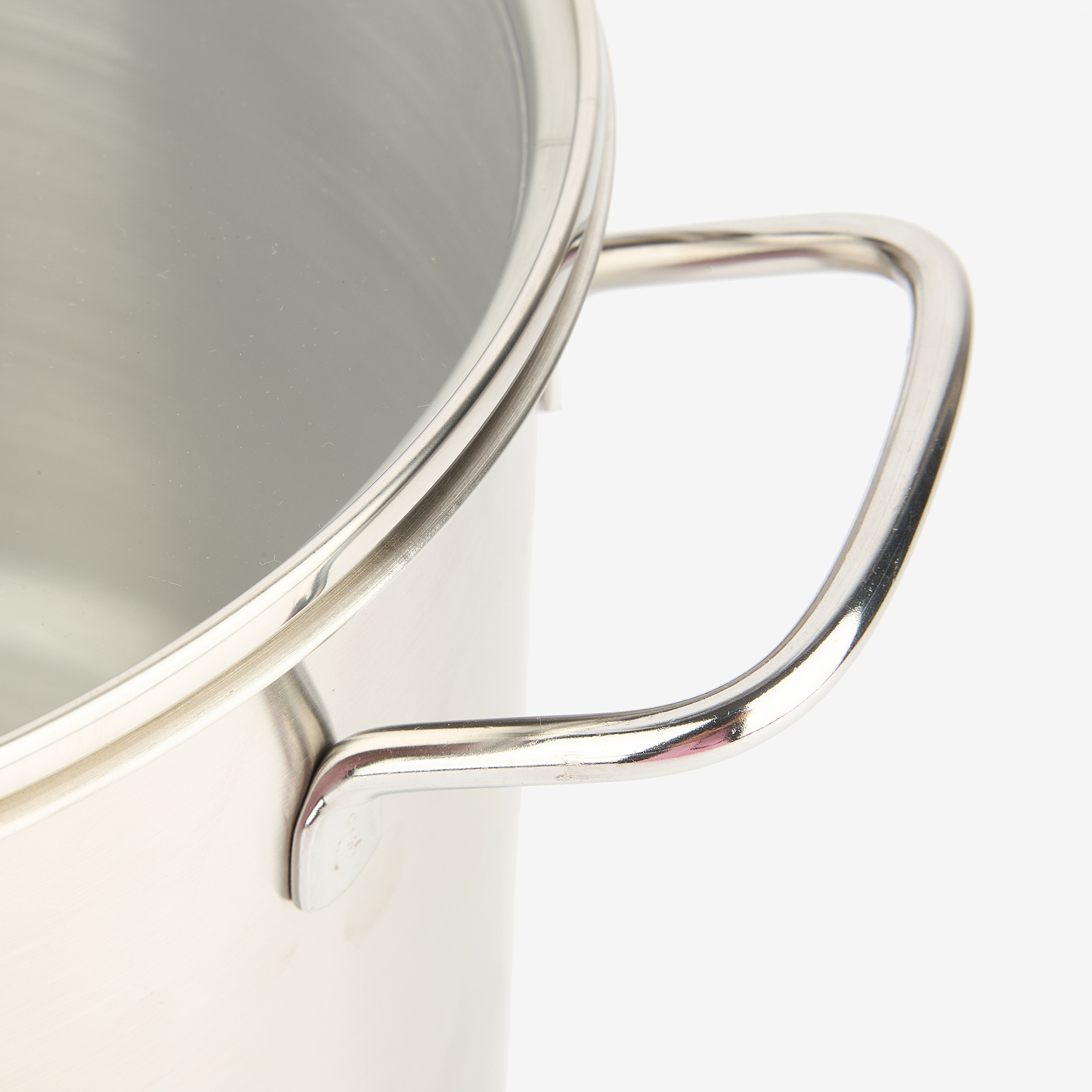 Olla de acero inoxidable con tapa Birta Ø24cm - 8L