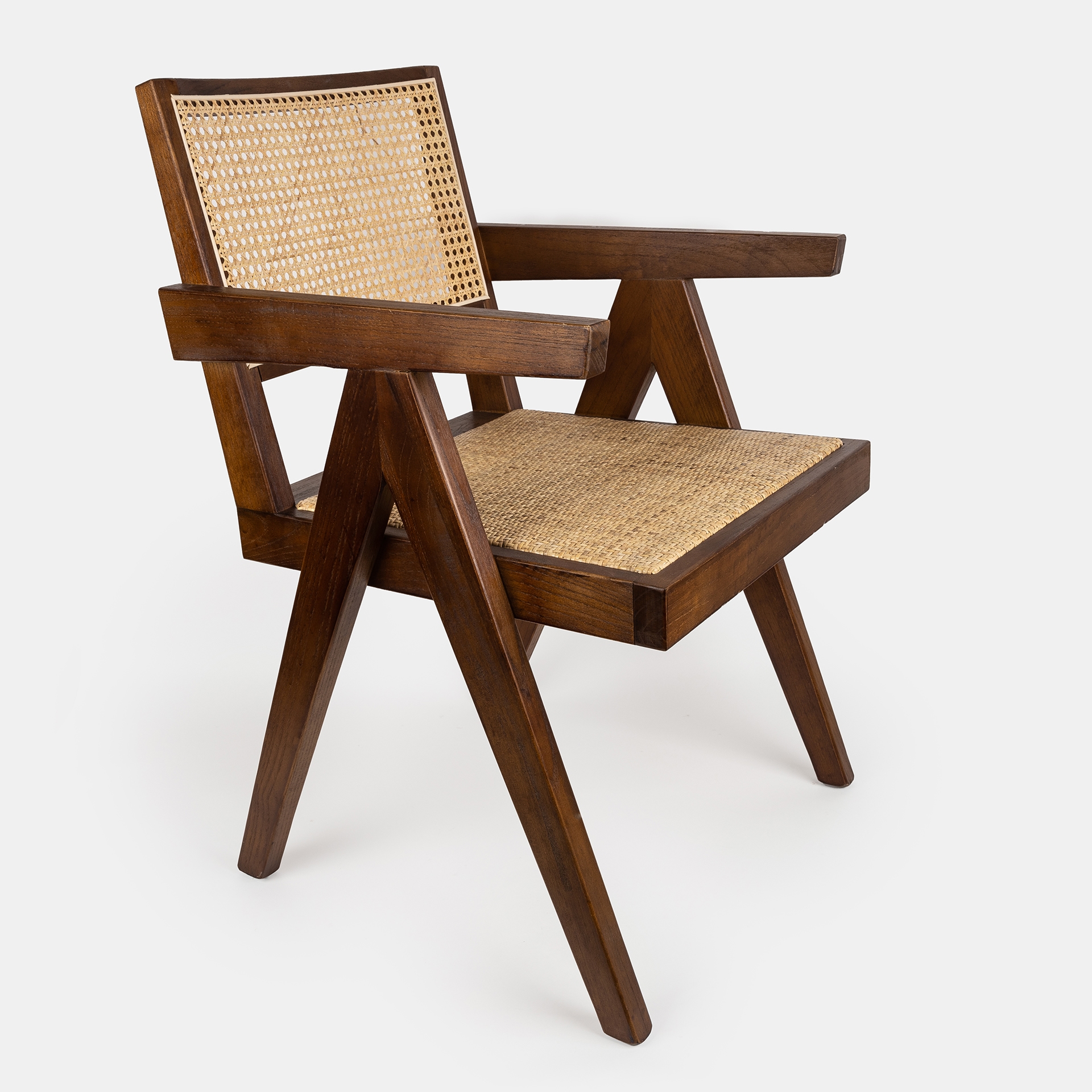 Silla de comedor de madera de olmo Cecilia 50x50x84cm Clau&Chloe