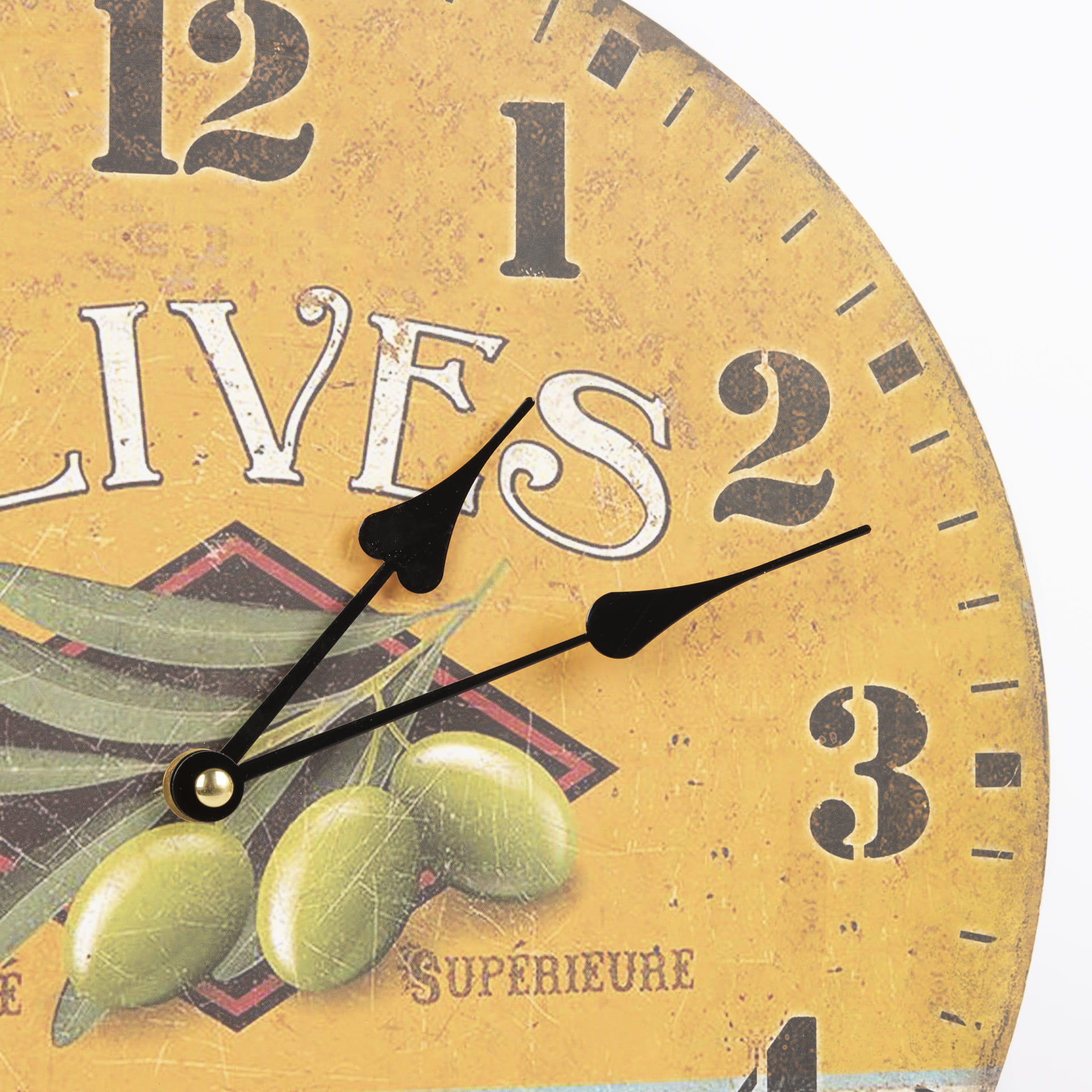 Reloj MDF surtido &Oslash;34cm