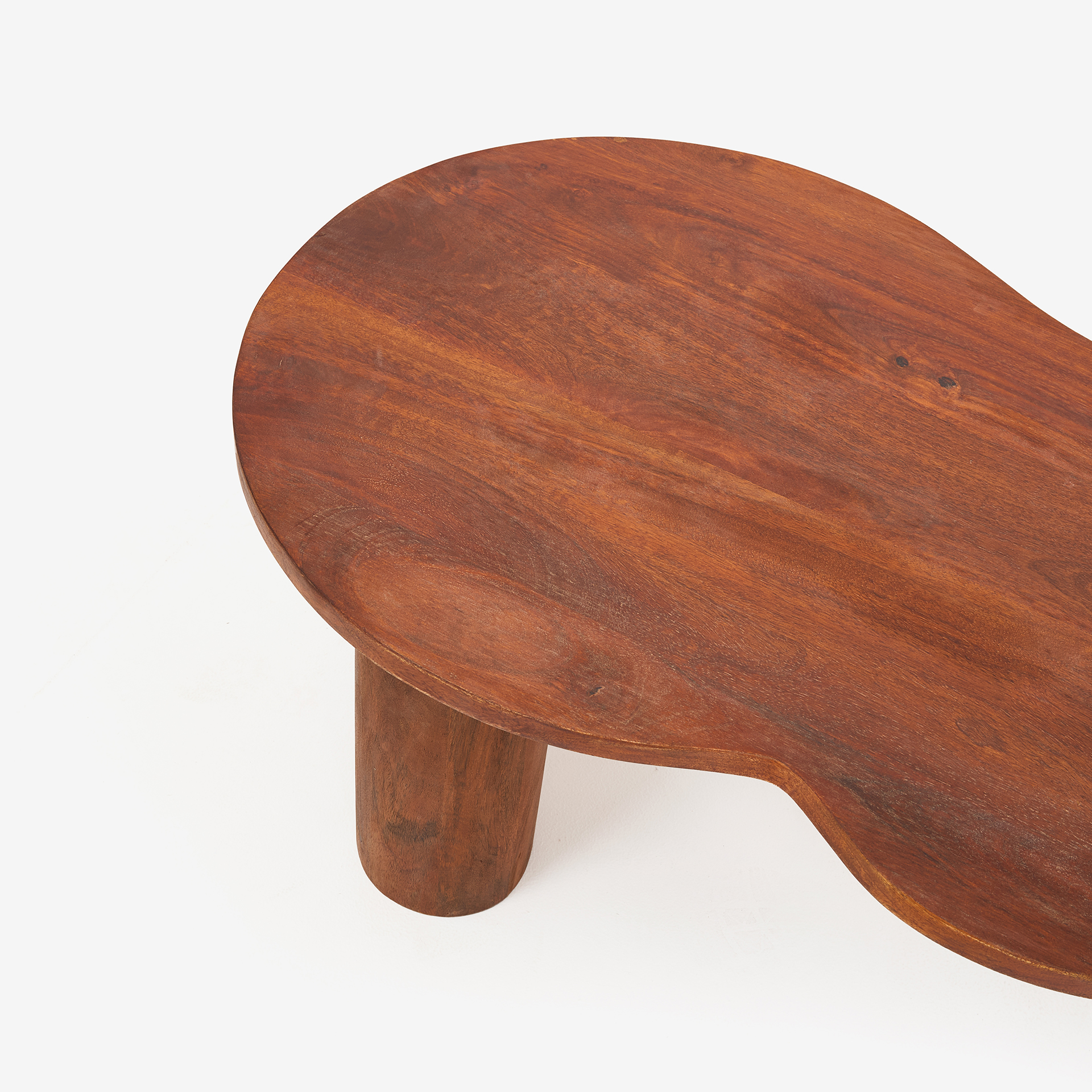 Mesa de centro de madera de mango Settle 120x60x40 Clau&Chloe