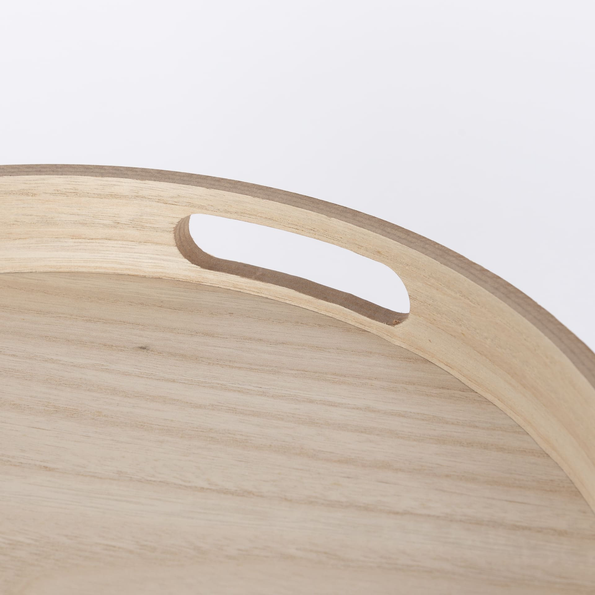 Mesa auxiliar con bandeja Cavea &Oslash;35x38cm