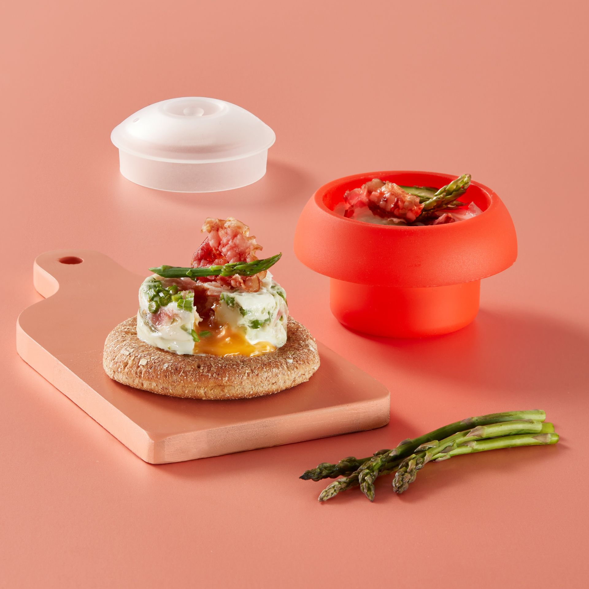 Cocedor de huevos para microondas de silicona Ovo - Lékué