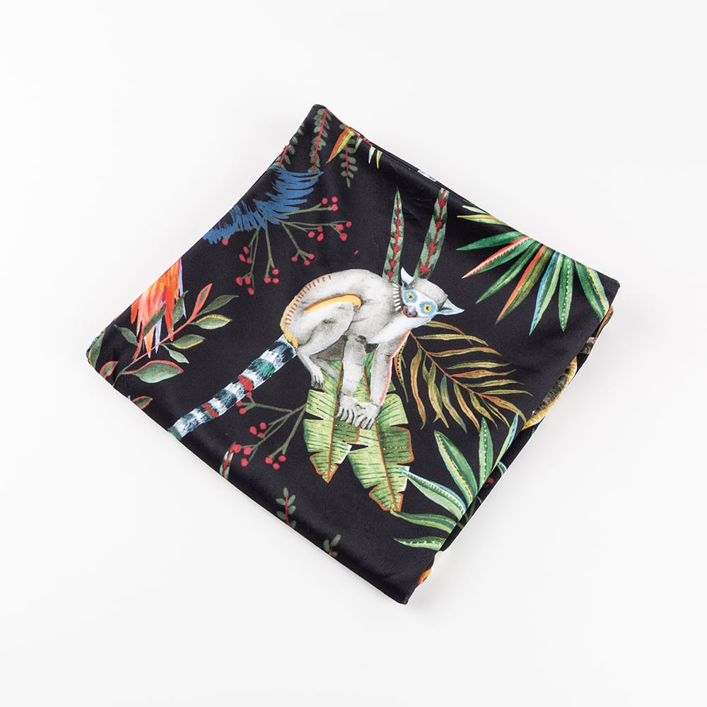 Funda de cojín de velvet Carola 45x45cm