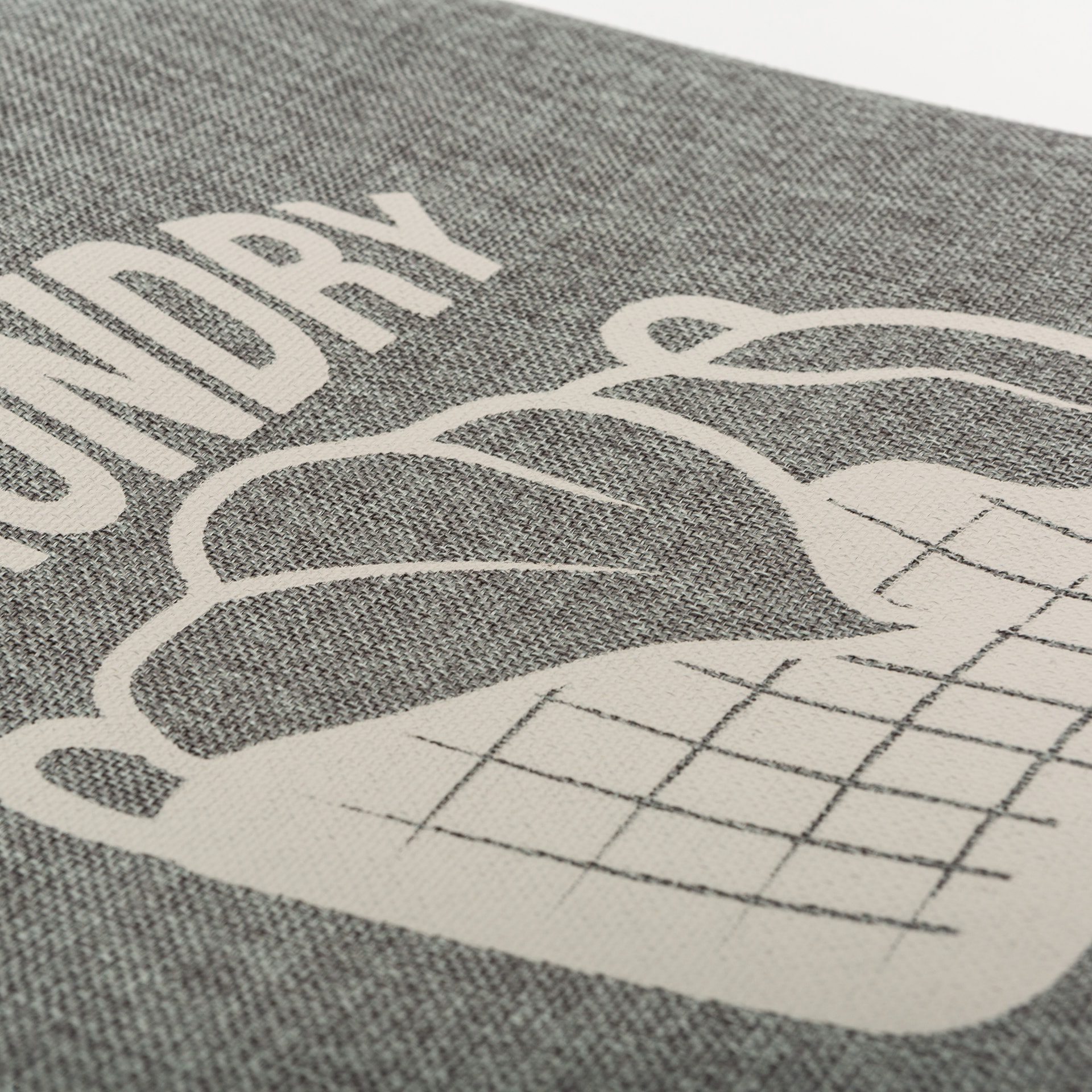 Bolsa para ropa  gris Horoi 36x30x55cm