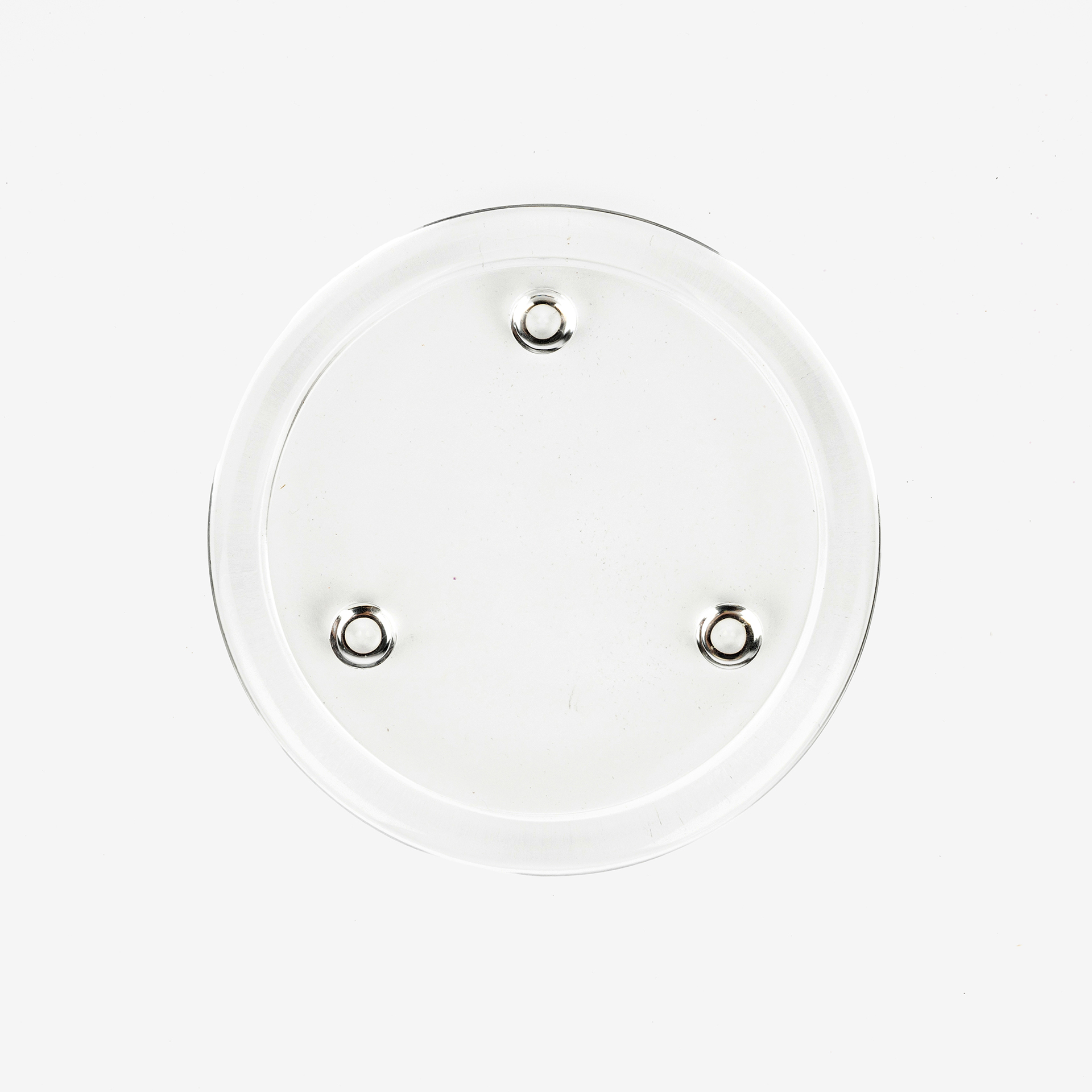 Portavelas de cristal Osian Ø13cm