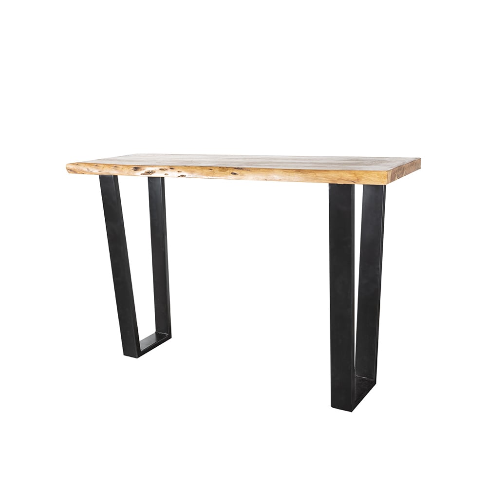 Consola de madera de acacia Brooklyn 120x40x80cm