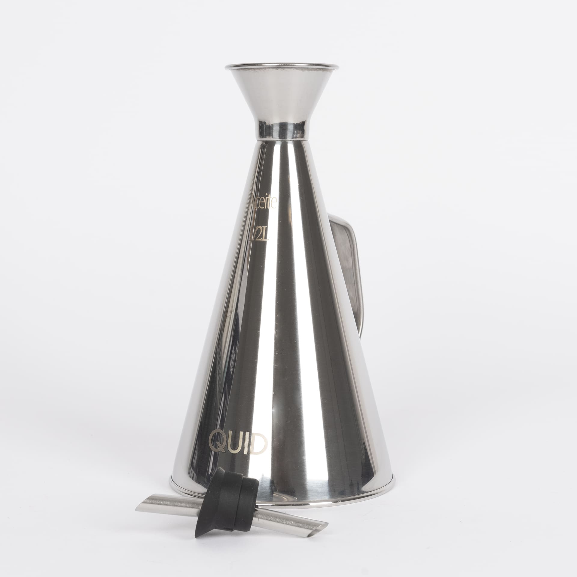 Aceitera antigoteo de acero inoxidable 50cl