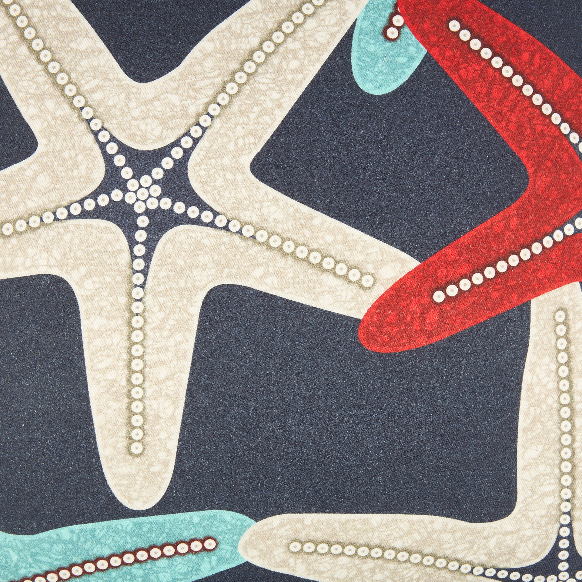 Funda de coj&iacute;n de algod&oacute;n Starfish 45x45cm