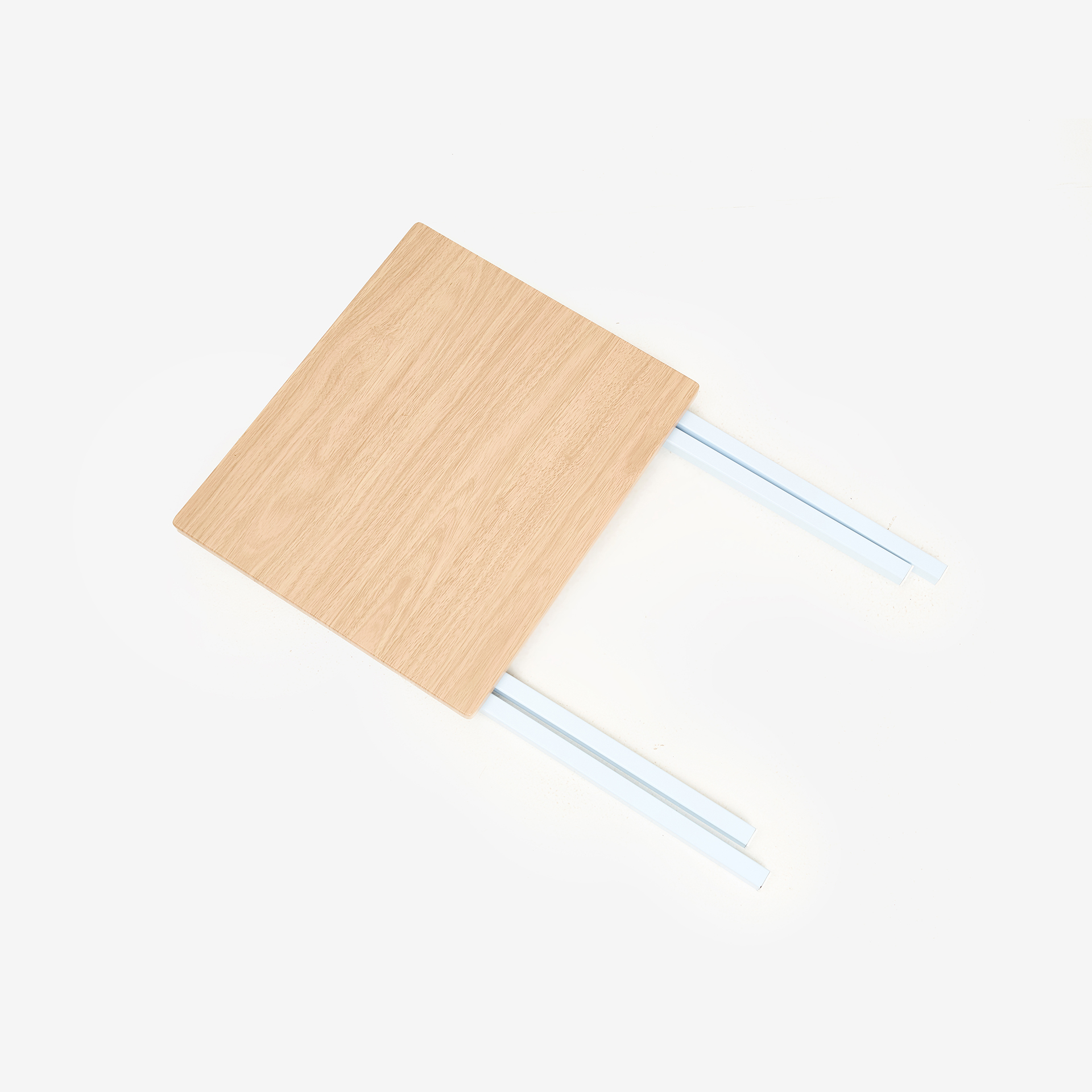 Set de 2 mesas auxiliares plegables 40x33x51cm