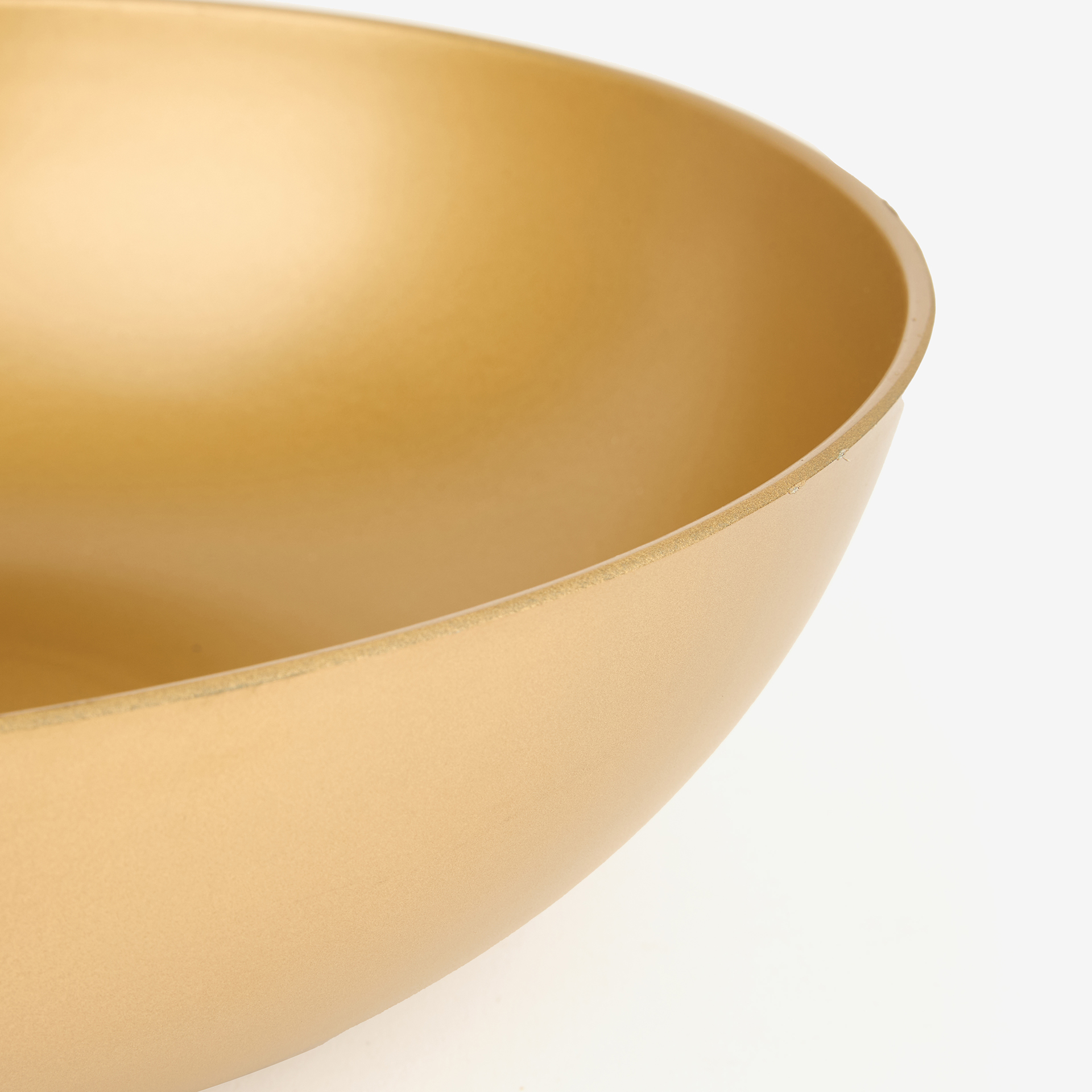 Centro de mesa dorado Ø30x9cm