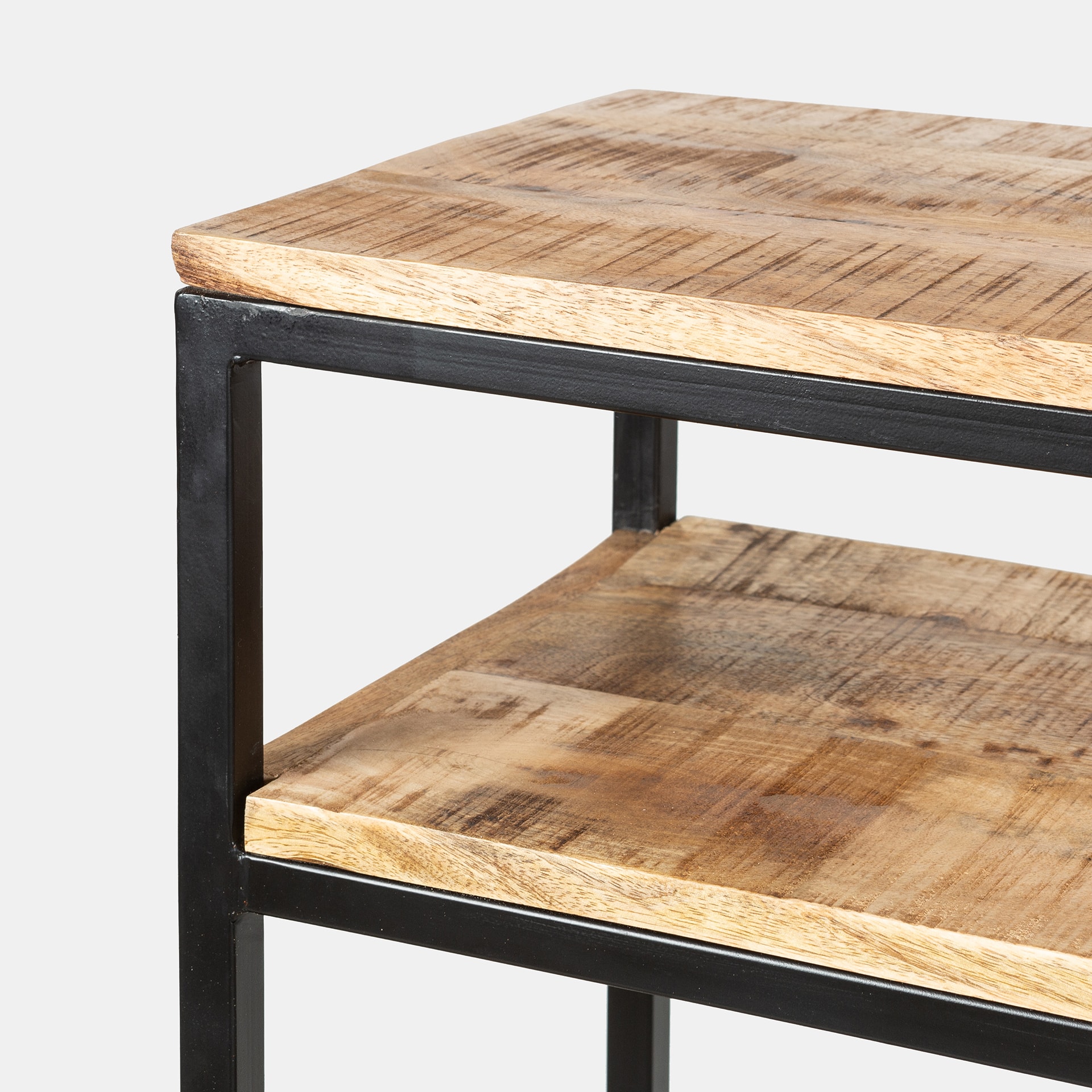 Consola de madera de mango Macao 120x35x80cm