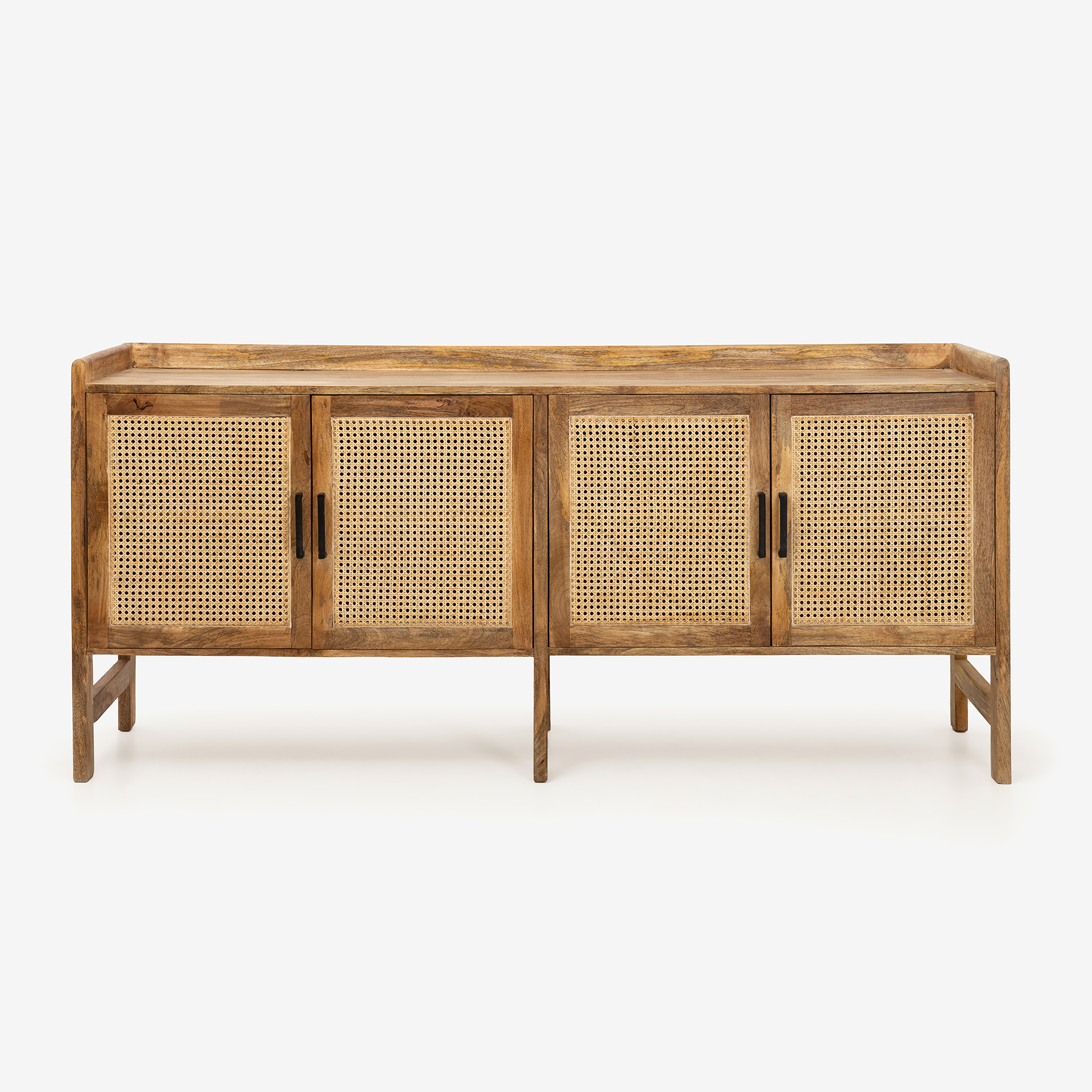 Aparador de madera de mango Merlin 180x42x82cm Clau&Chloe