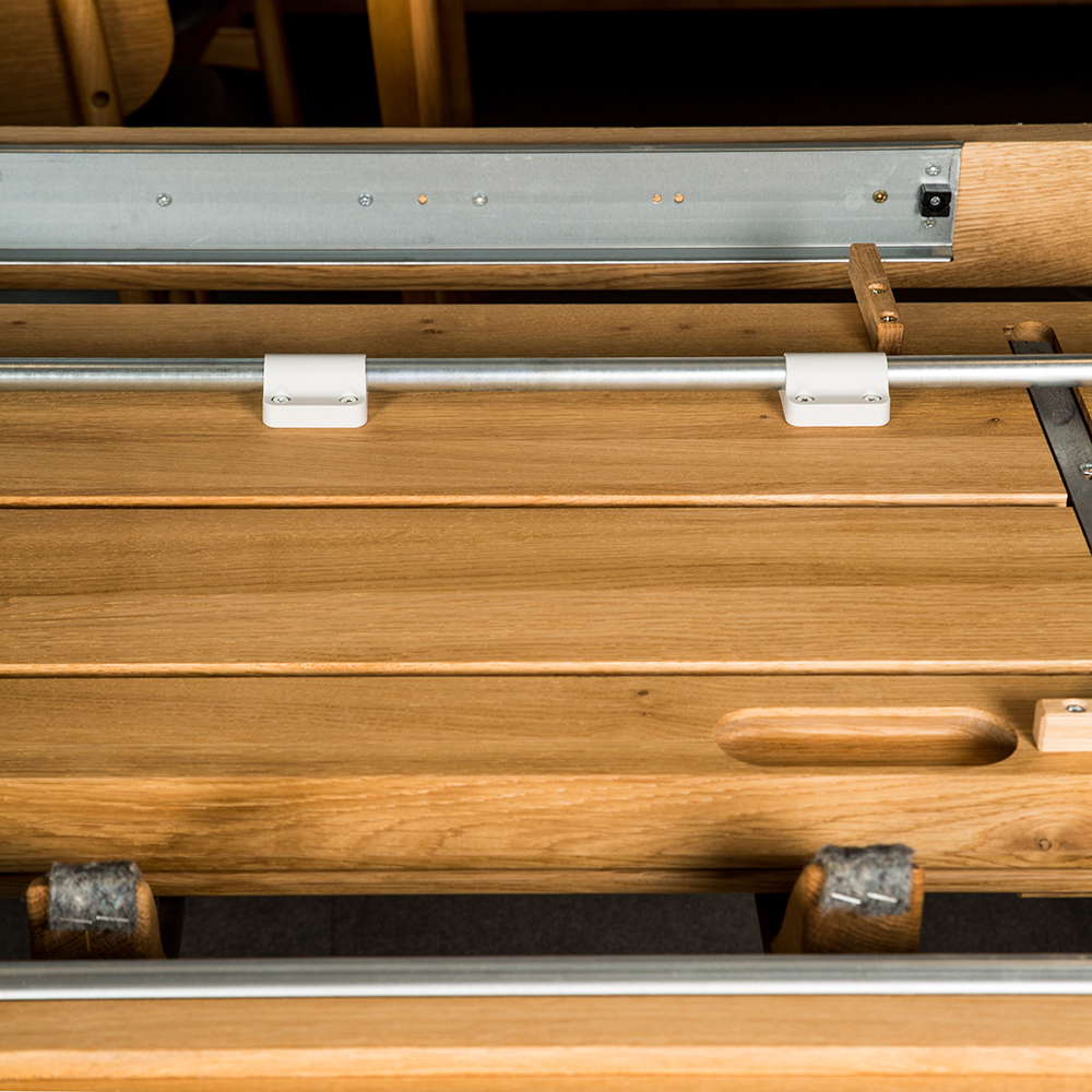 Mesa extensible de madera de roble 160/240cm