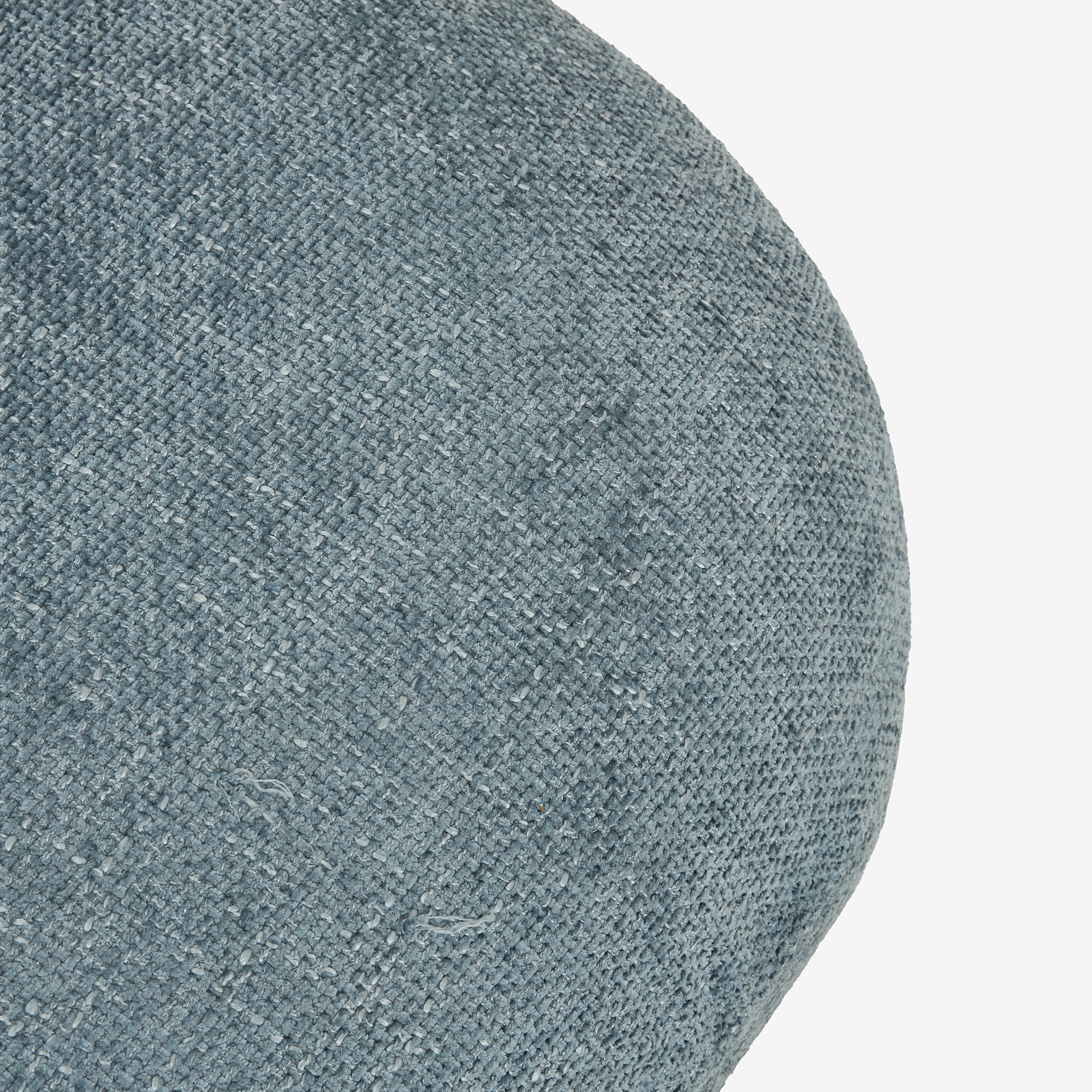 Butaca de algodón azul claro Aicha 85x82x77cm Clau&Chloe