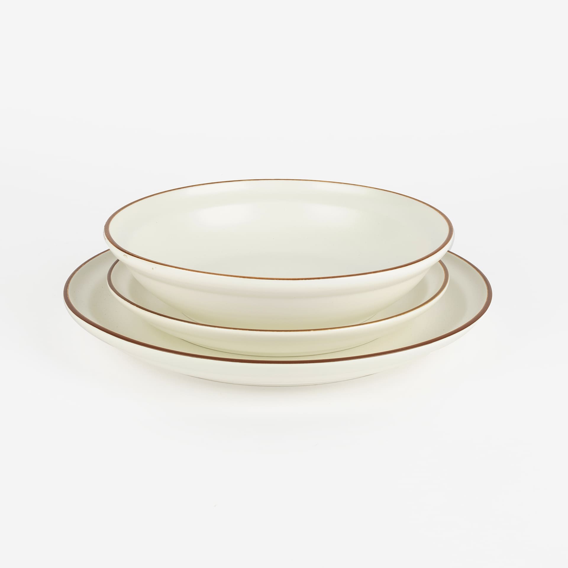 Plato para postre de porcelana blanca Zuria &Oslash;21c