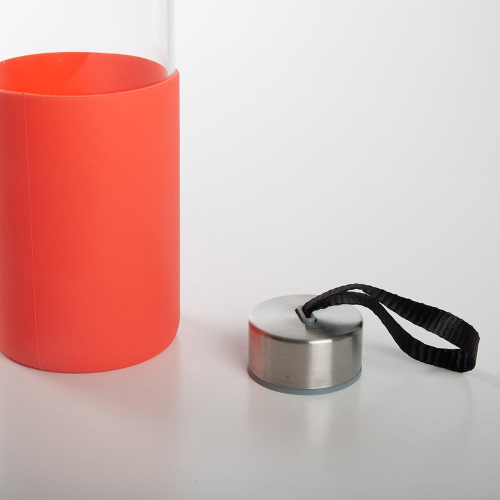 Botella vidrio/silicona coral Balder 40cl