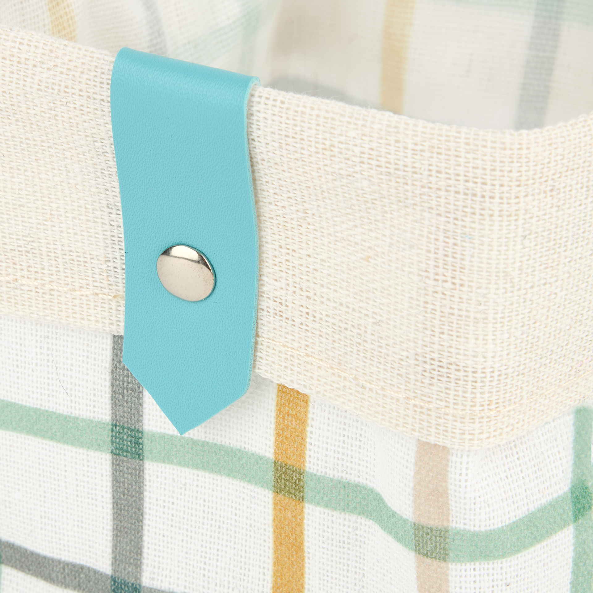 Set de 3 cestas cuadros Beida 14-12-10cm