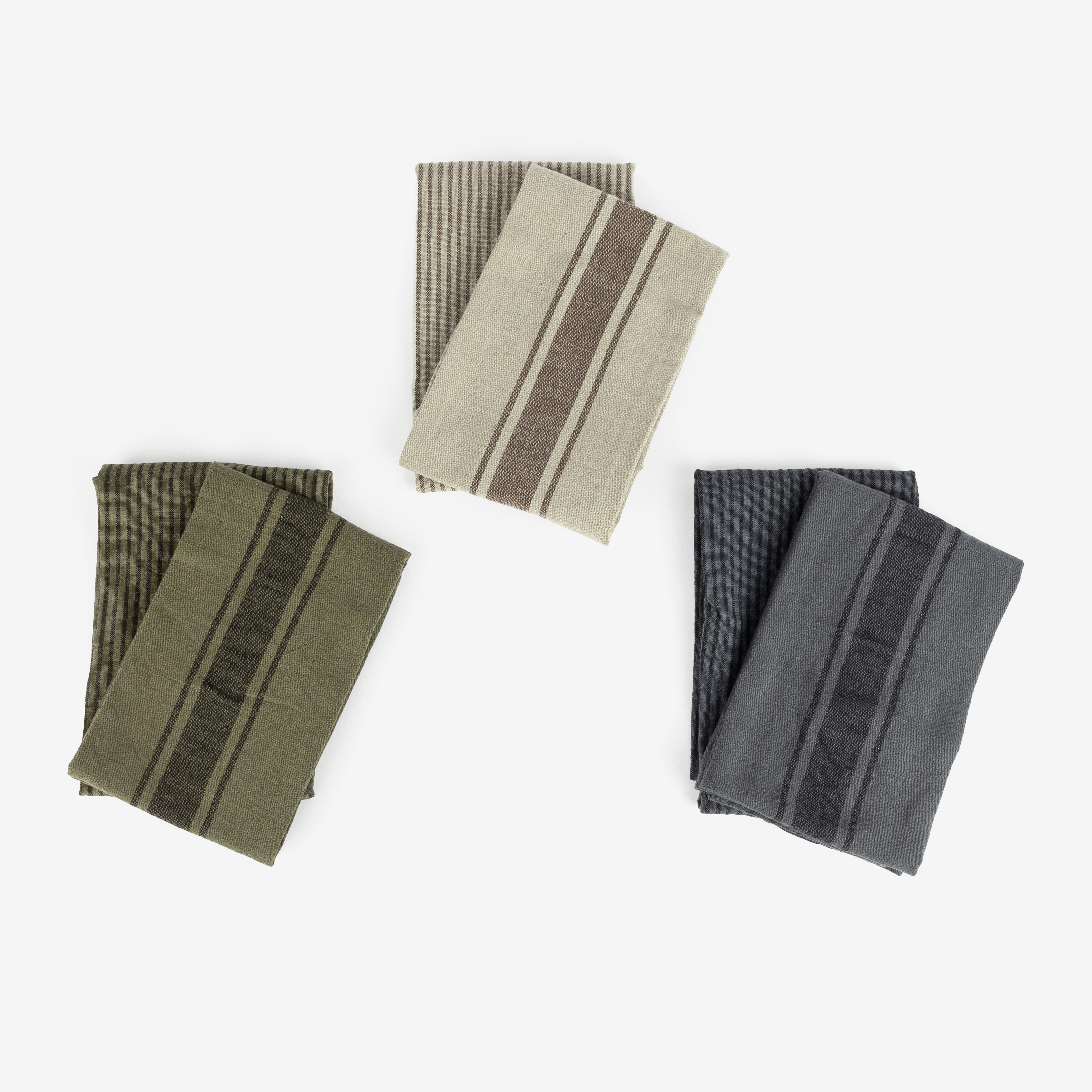 Set 2 pa&ntilde;os algodon surtidos 45x70cm