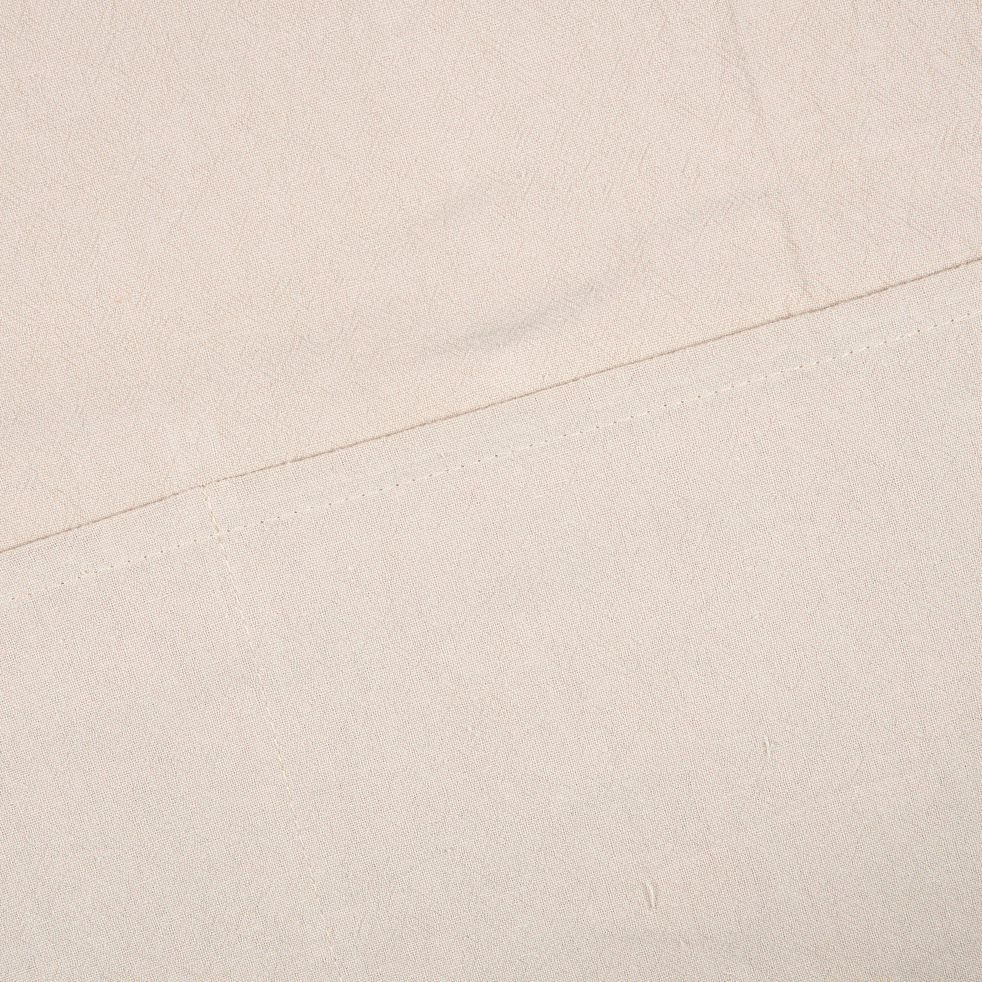 Delantal de cocina de algodón beige 80x70cm