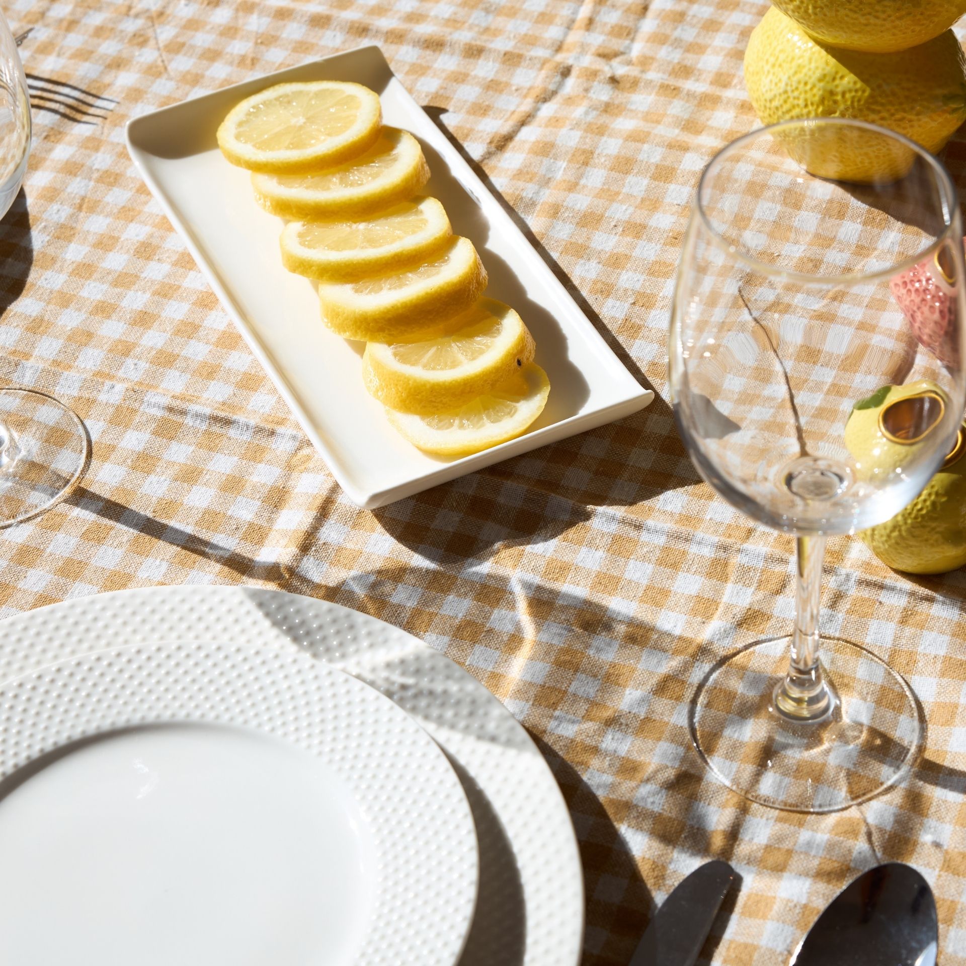 Bandeja para aperitivos rectangular de porcelana Chef 25x12cm