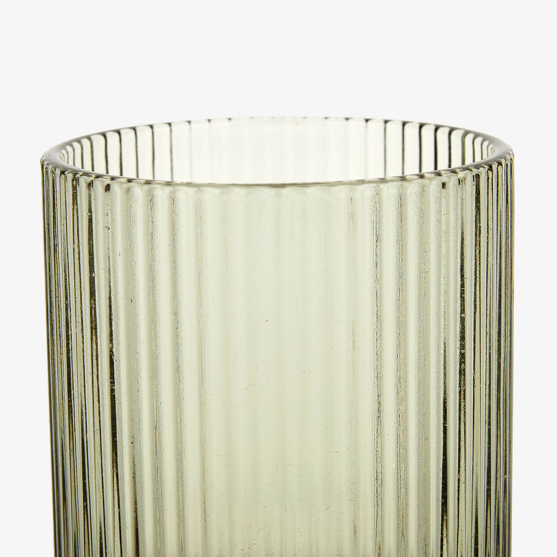 Vaso de cristal verde Samba 26cl