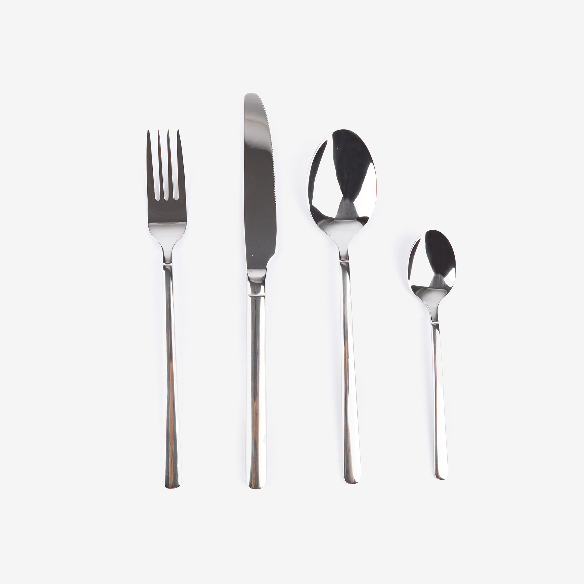 Cubertería de 24 piezas de acero inoxidable Libra