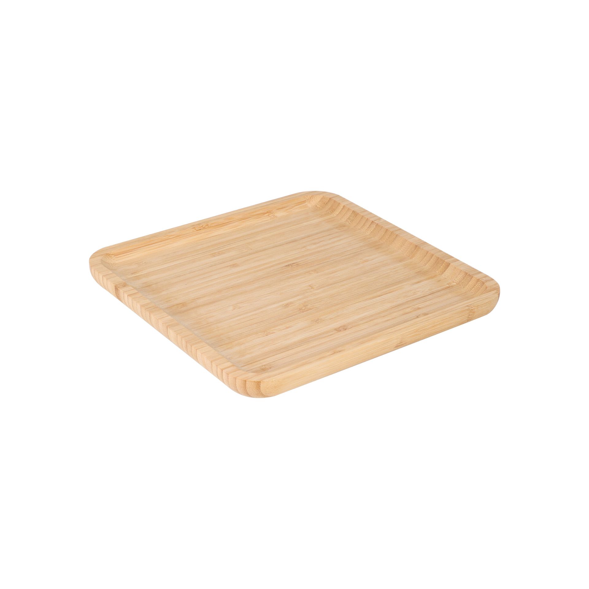 Bandeja de bambú Kamat 17x17cm