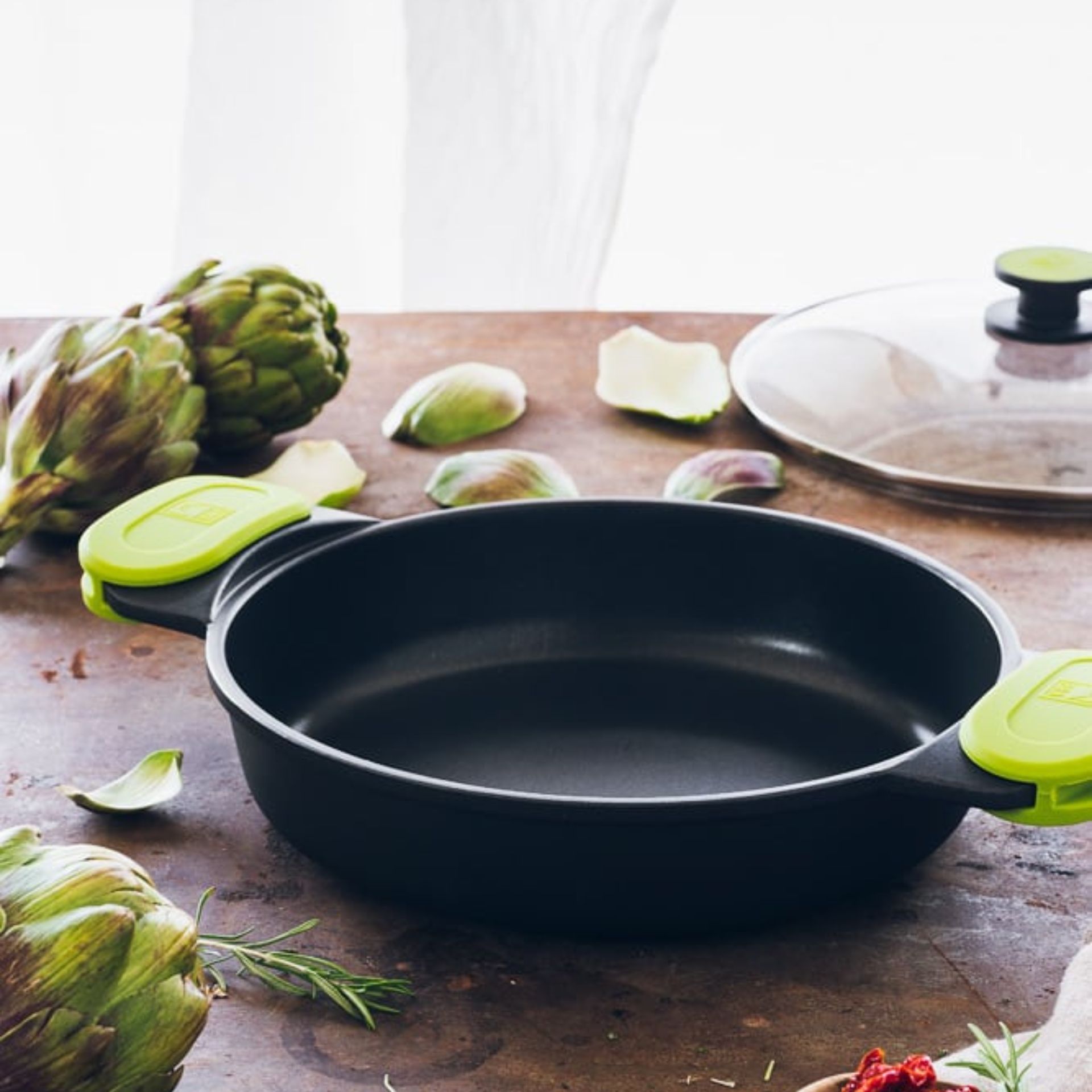 Cacerola baja de aluminio Foodie de Bra Ø36cm