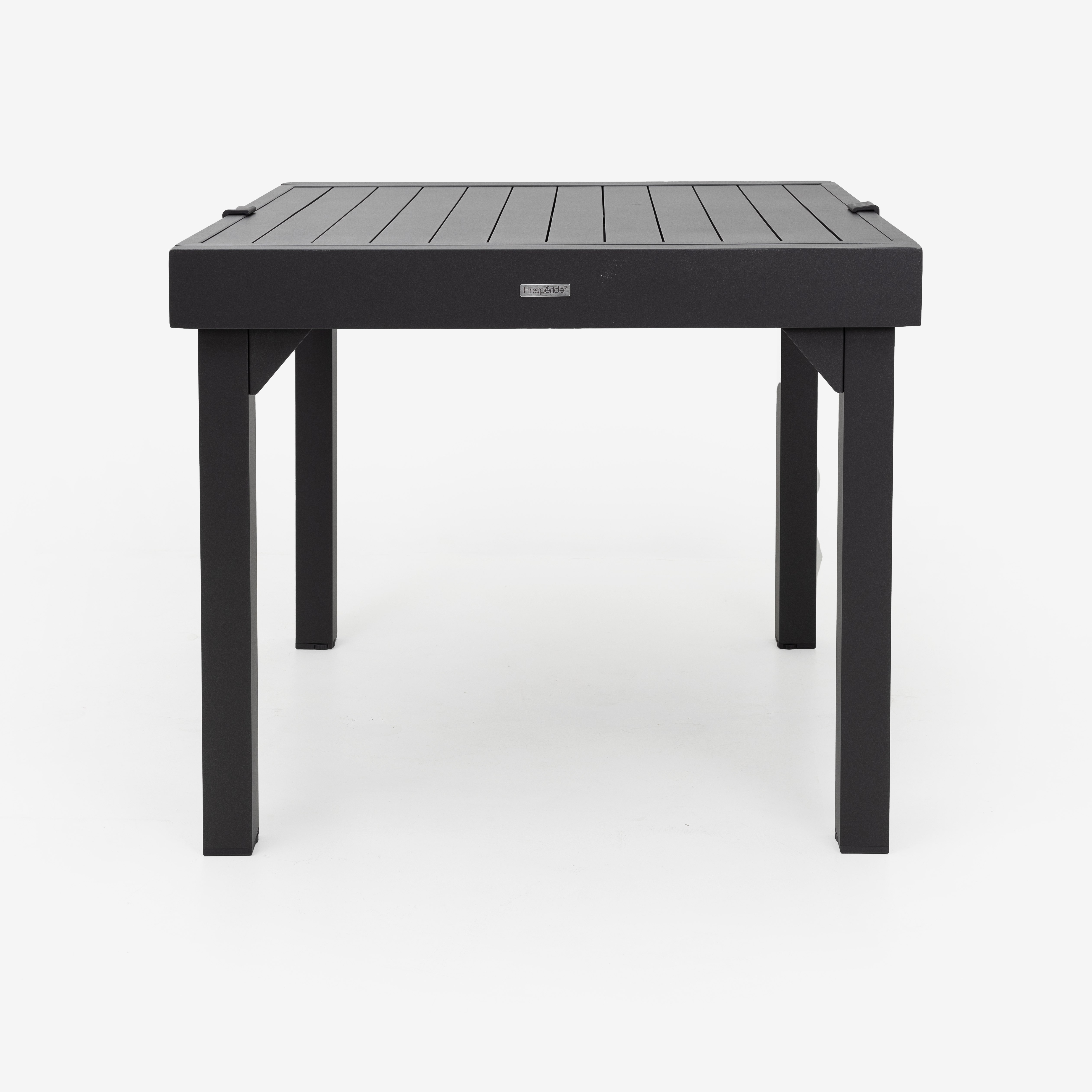 Mesa de jard&iacute;n extensible de aluminio Flamin 90/180x90x75cm