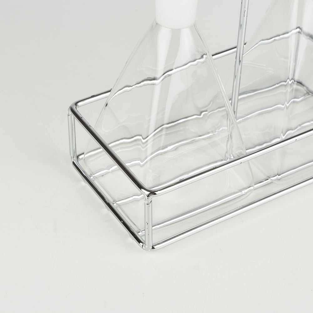 Set Aceitera/Vinagrera con Soporte Vidri