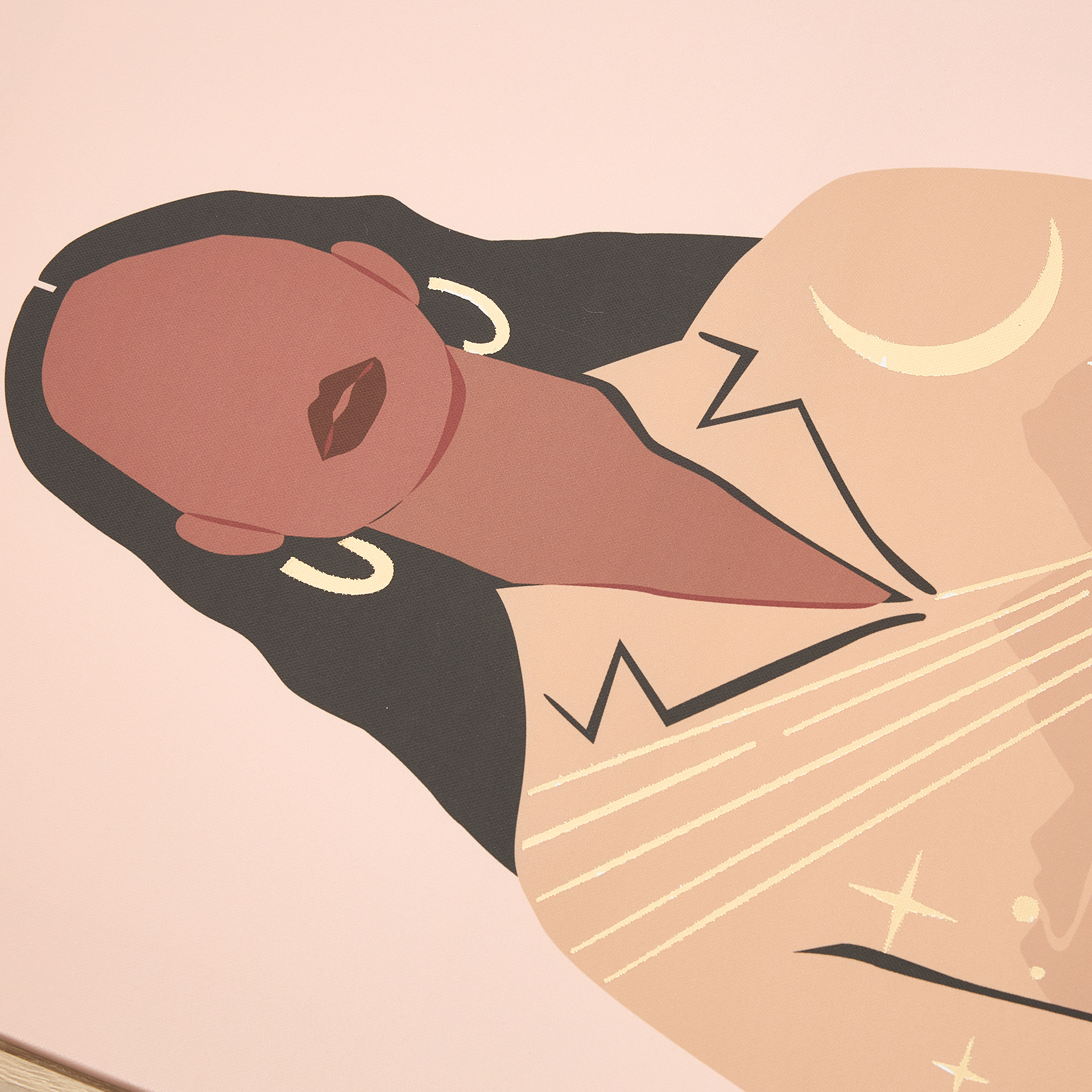 Cuadro con marco y cristal Kamaria 45x60cm