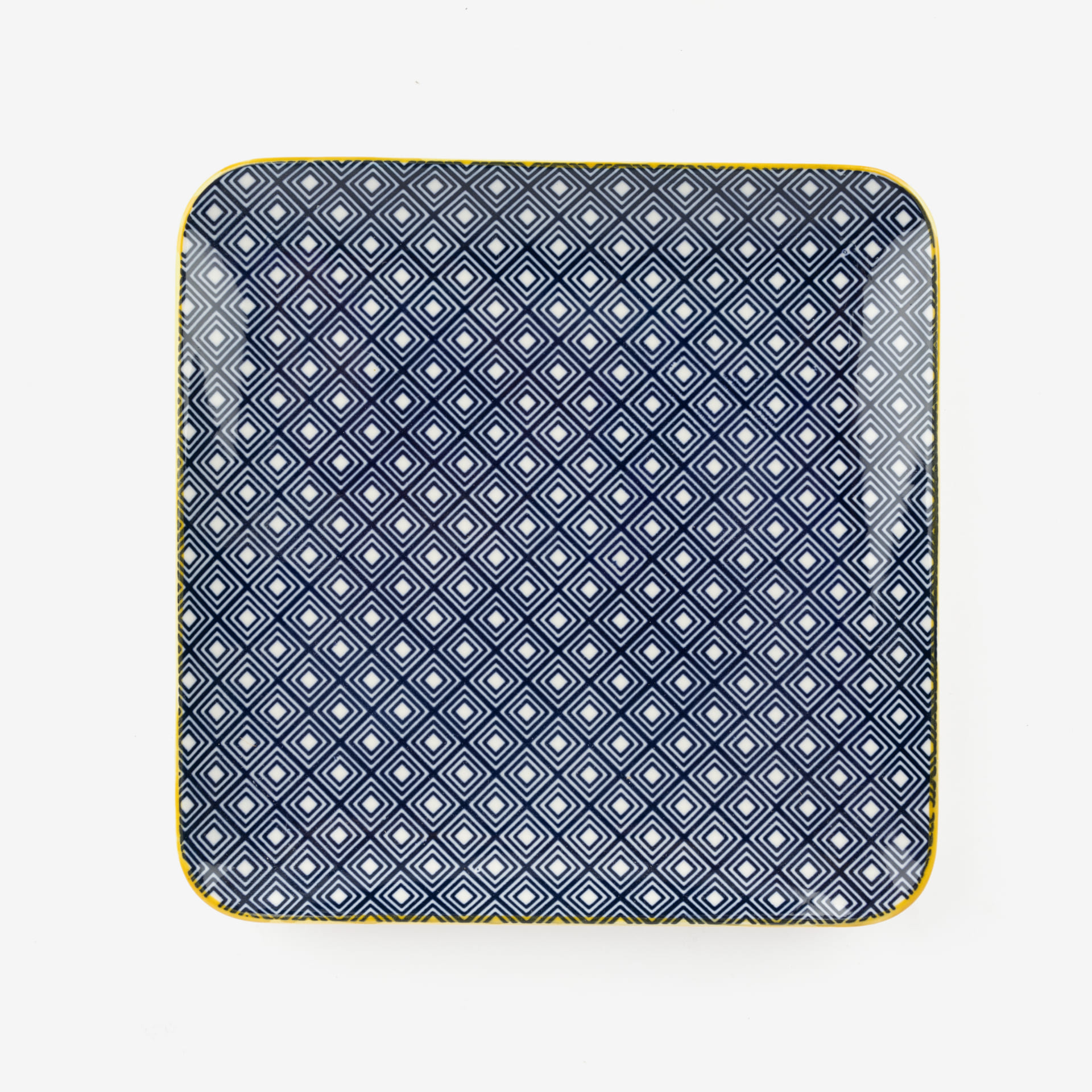 Bandeja de porcelana Okinawa 21x21cm