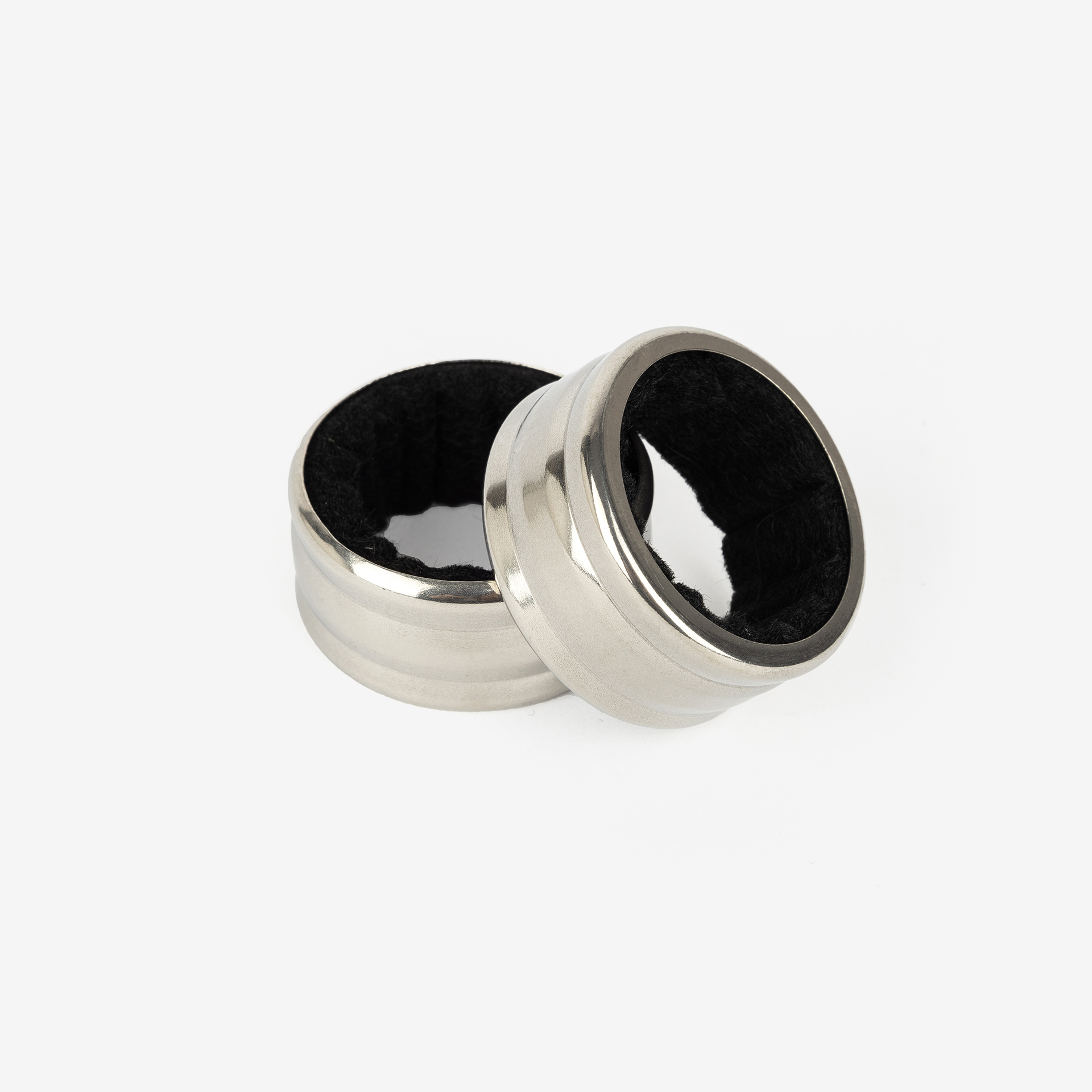 Set de 2 anillas antigoteo de acero inoxidable Expert - Bergner