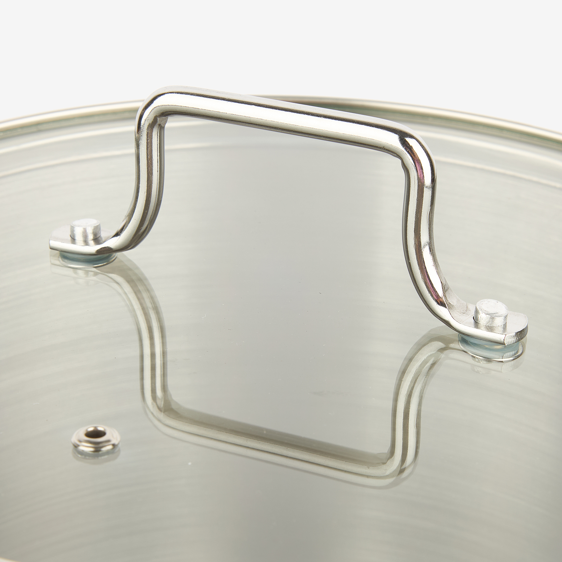 Olla de acero inoxidable con tapa Birta Ø24cm - 8L