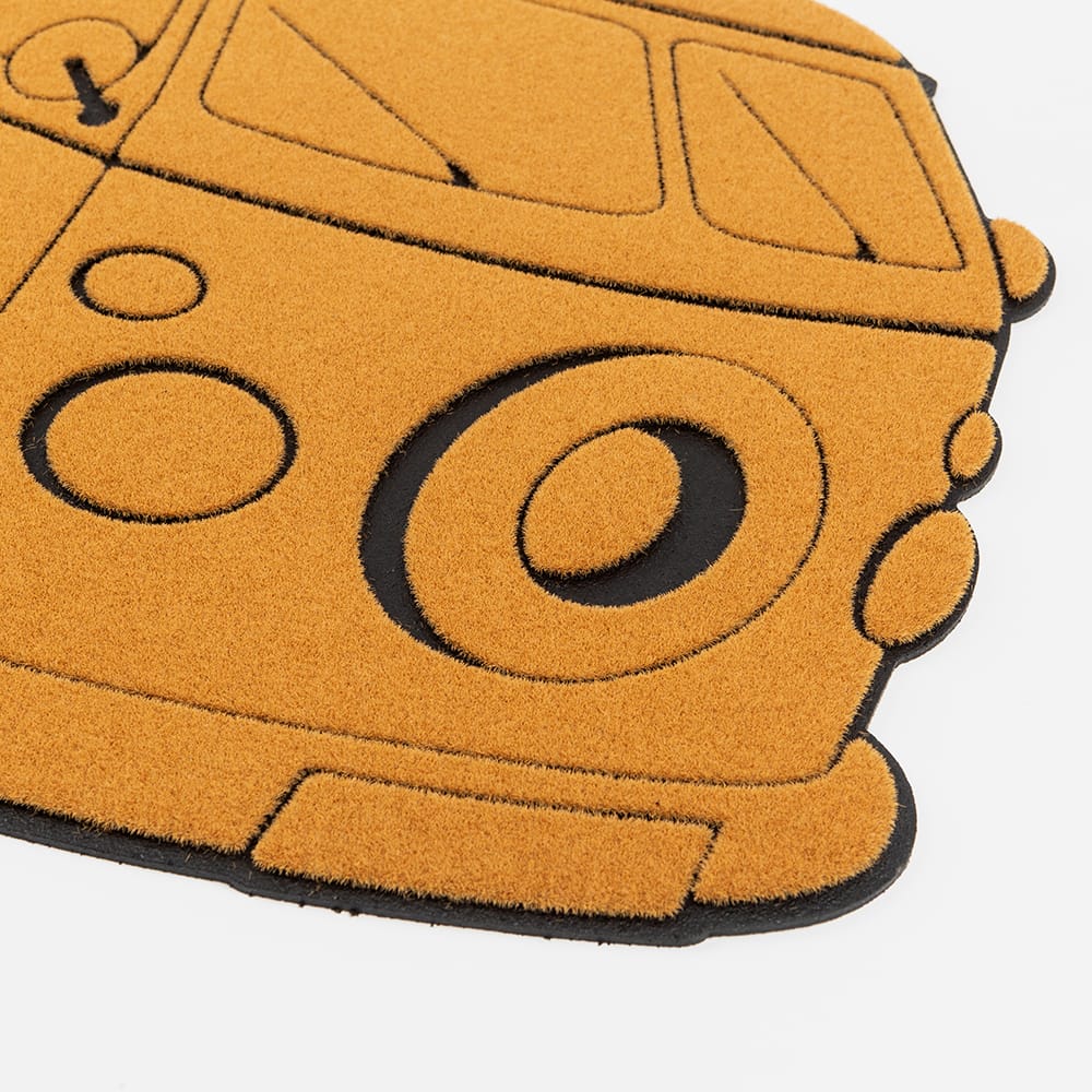 Felpudo de goma con nylon Van 47x70cm