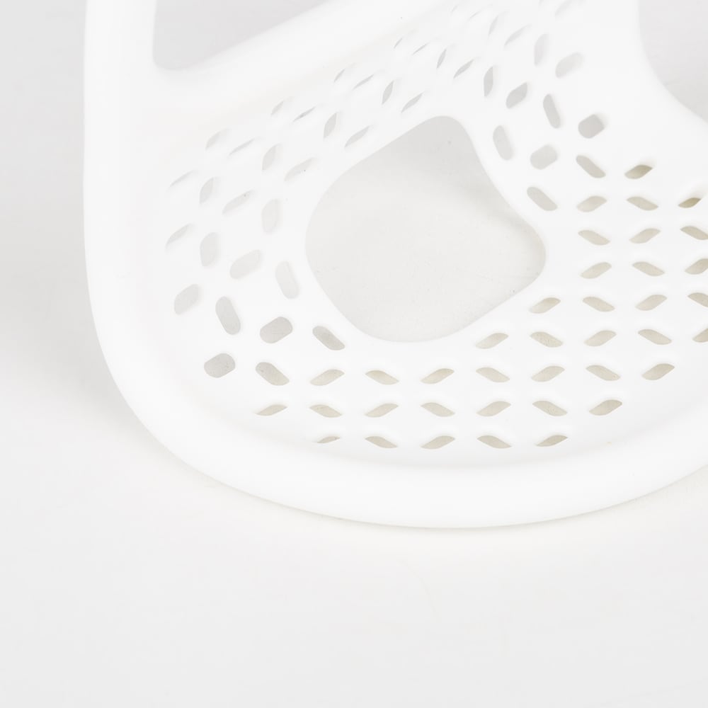 Reposaestropajos flexible para fregadero blanco 25x17x6cm
