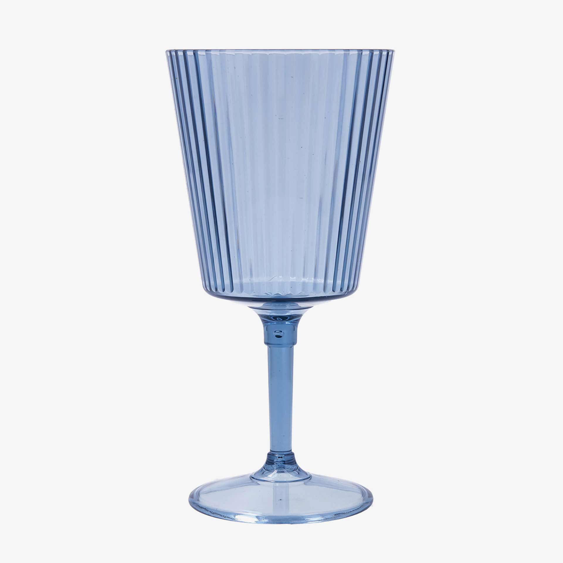 Copa de pl&aacute;stico azul Solara 40cl