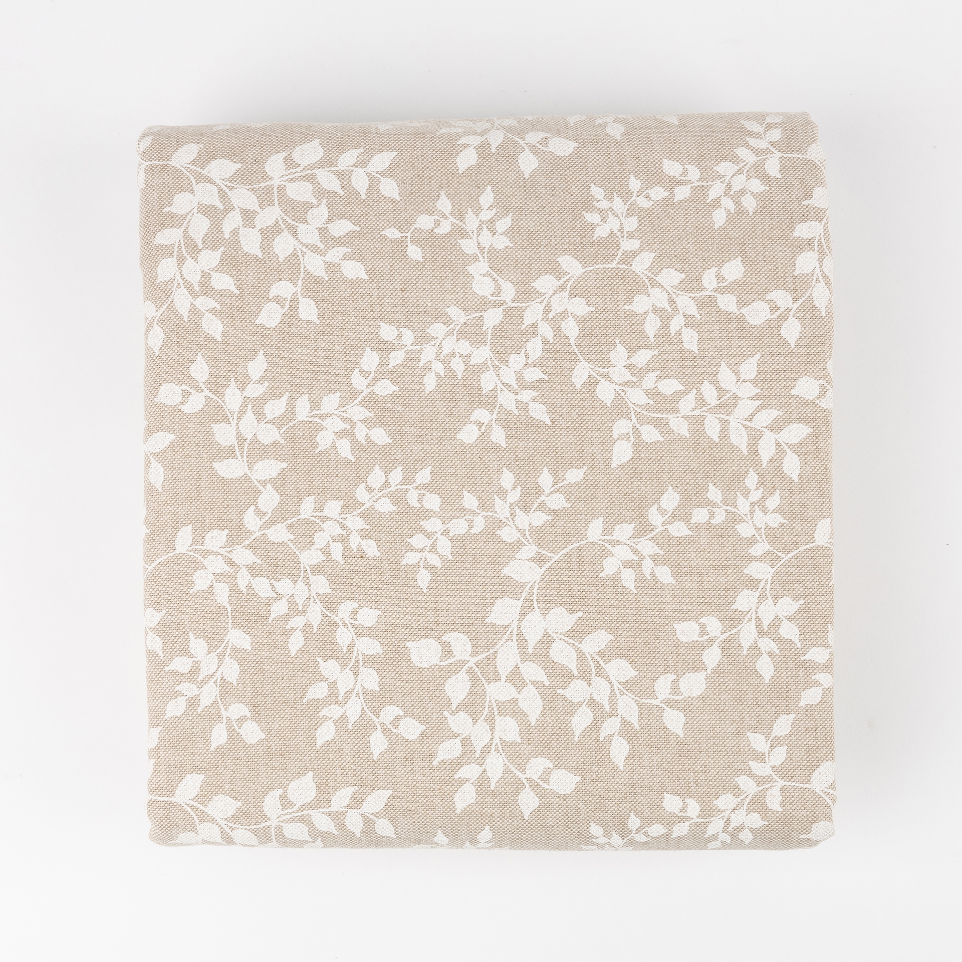 Mantel de algodón beige Jana 140x350cm