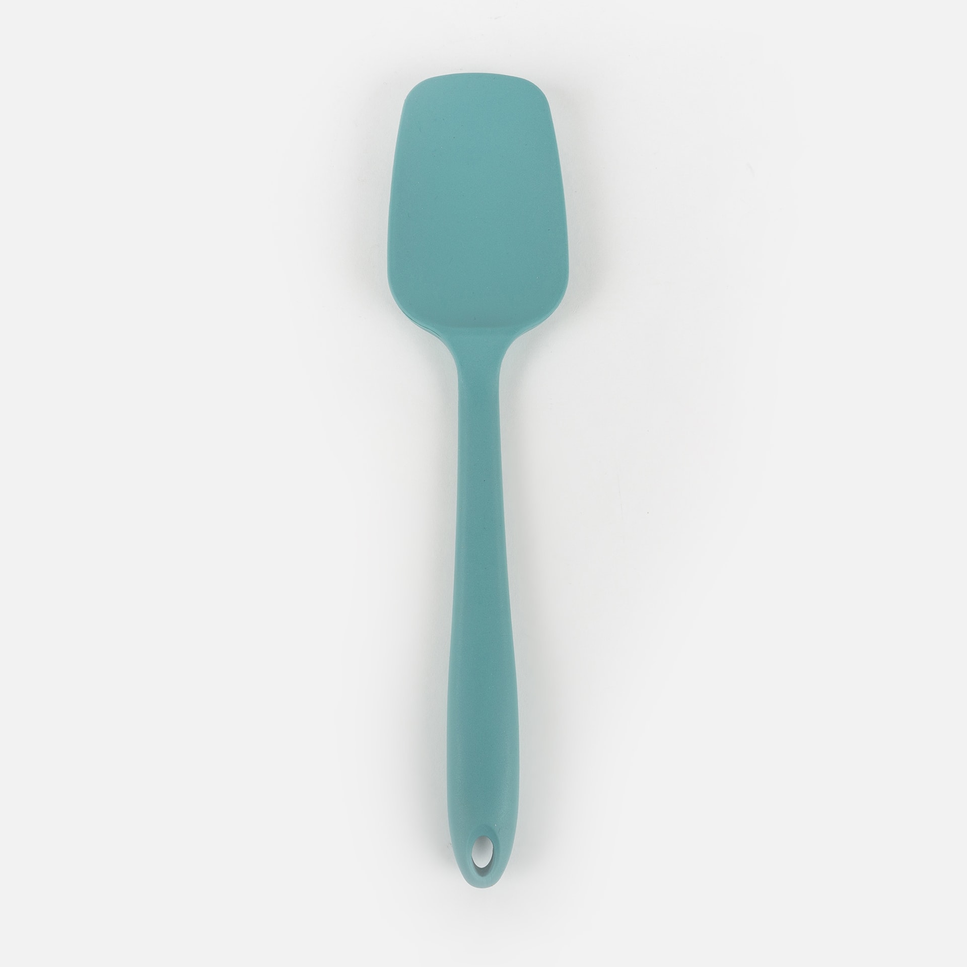 Cuchara silicona turquesa 27cm