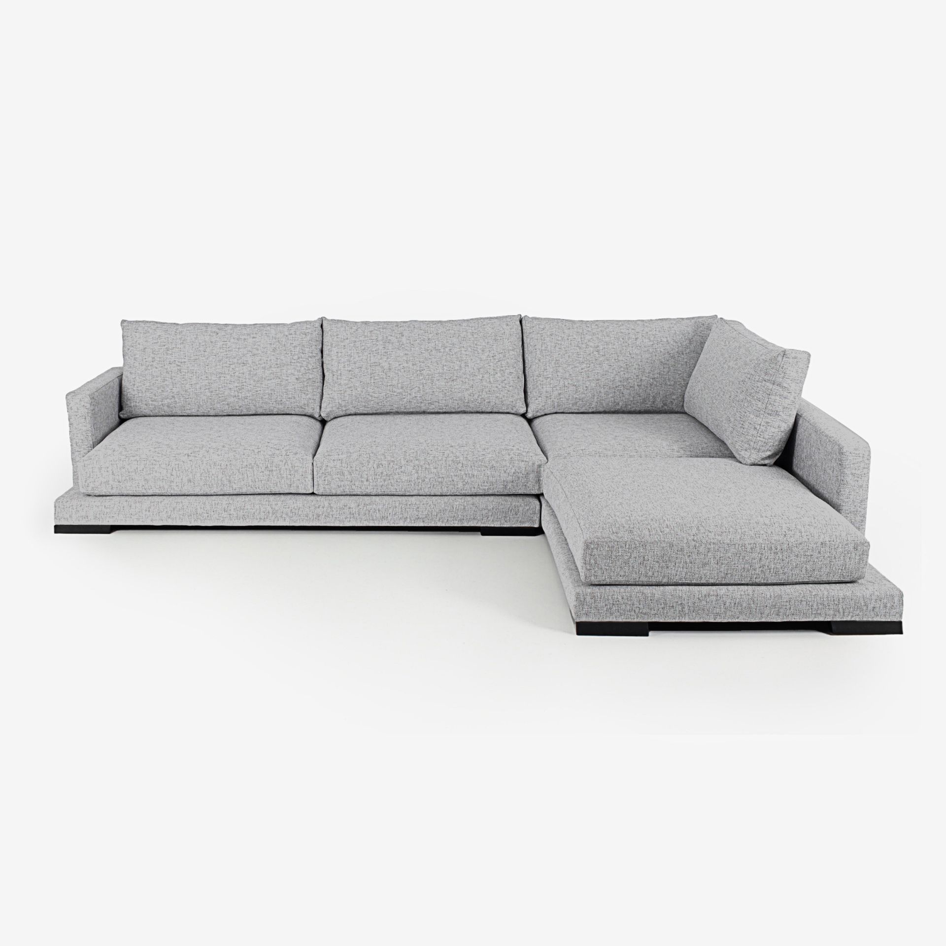 Sofá con chaise longue Lulua 325x215x88cm Clau&Chloe en varios colores