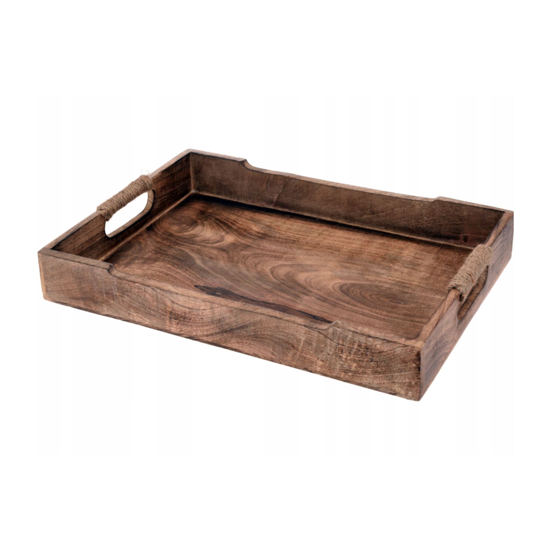Bandeja para servir de madera de mango Zena 47x31x7cm