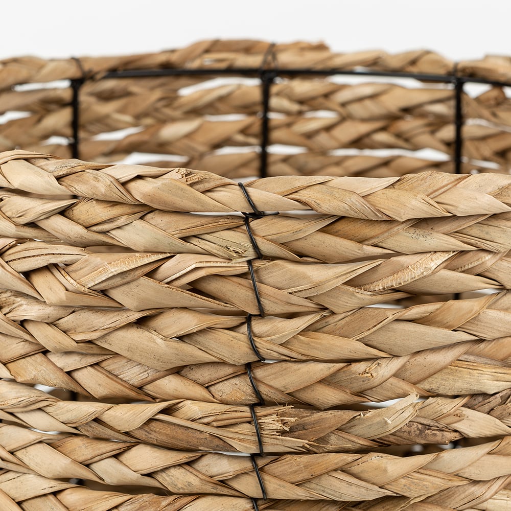 Macetero de ma&iacute;z Eudald &Oslash;30x26cm