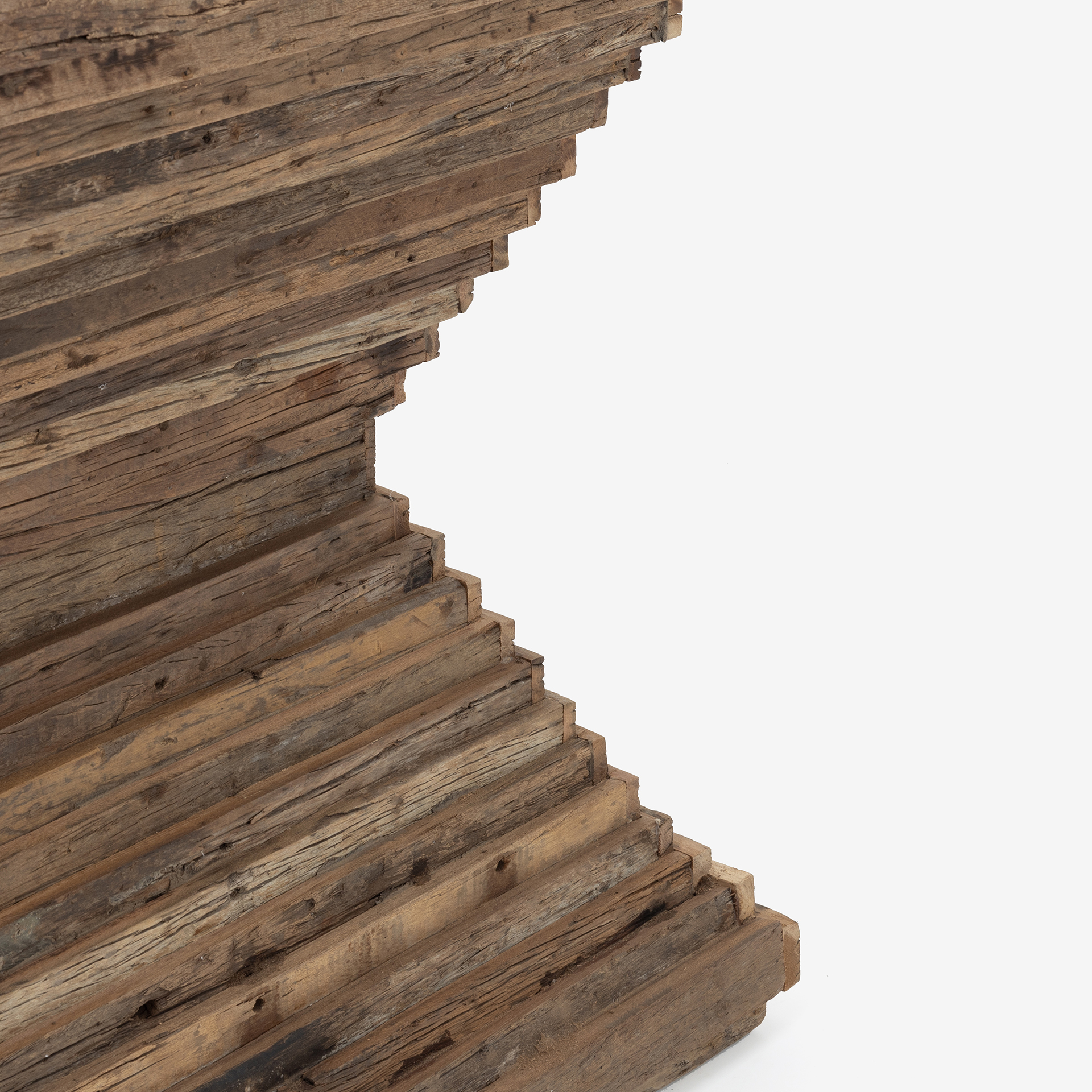 Consola de madera de olmo reciclada Pisco 120x45x87cm