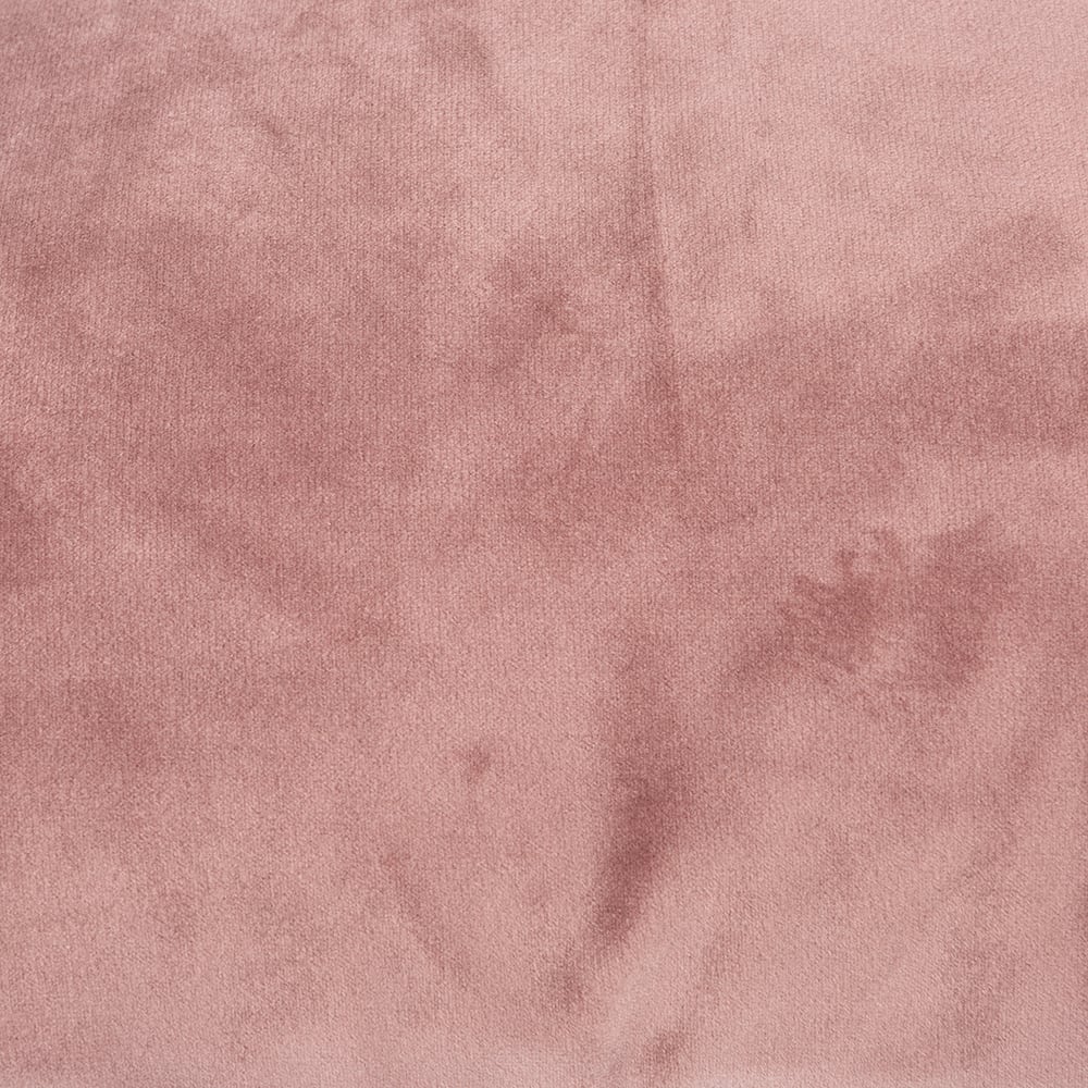 Funda de coj&iacute;n velvet rosa 45x45cm